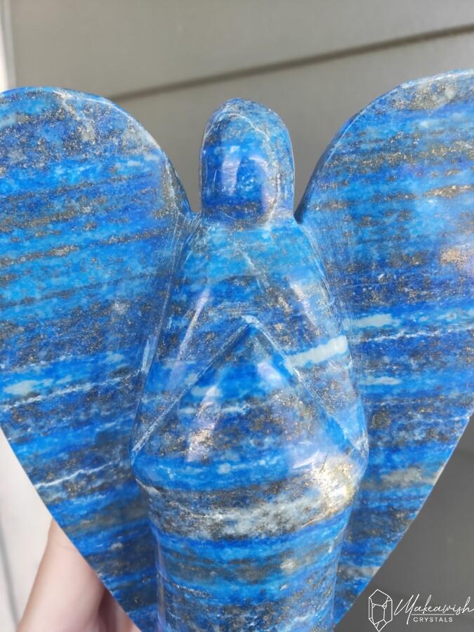 Lapis Lazuli Carved Angel