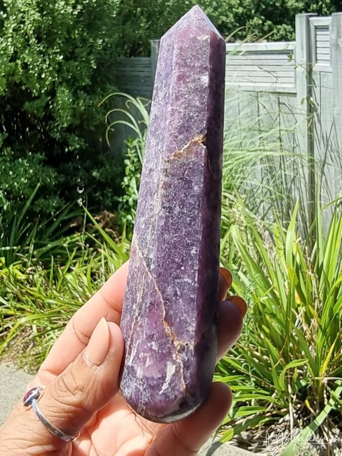 Lepidolite Wand