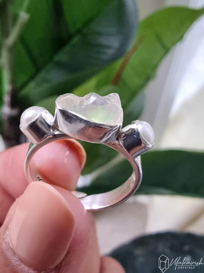 Ethipion Opal Ring in Sterling Silver