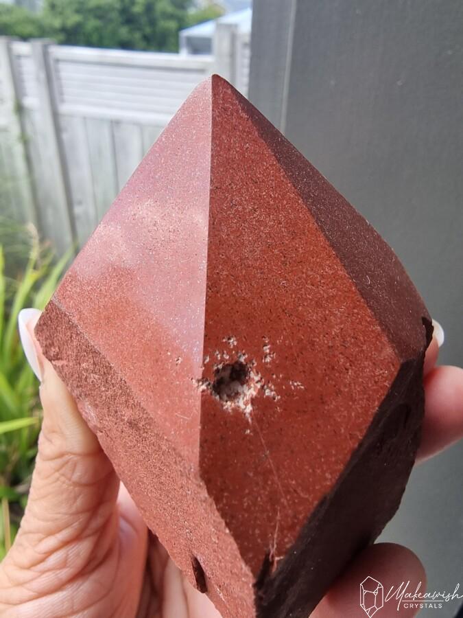 Red Jasper Cut base point