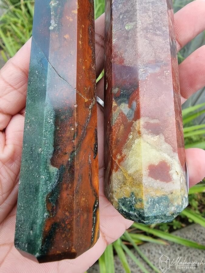 Indian Bloodstone Obelisk