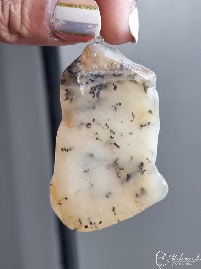 Dendritic Opal Pendant