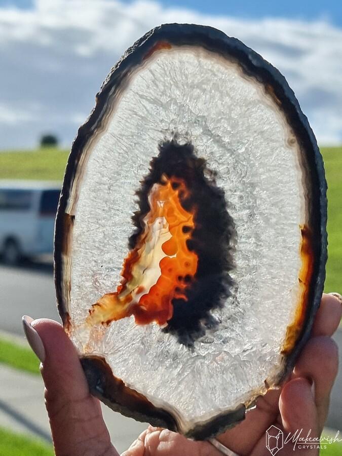 Carnelian Agate Slab