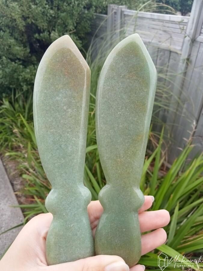 Green Aventurine Carving