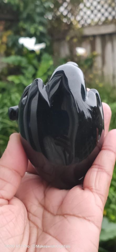 Black Obsidian heart