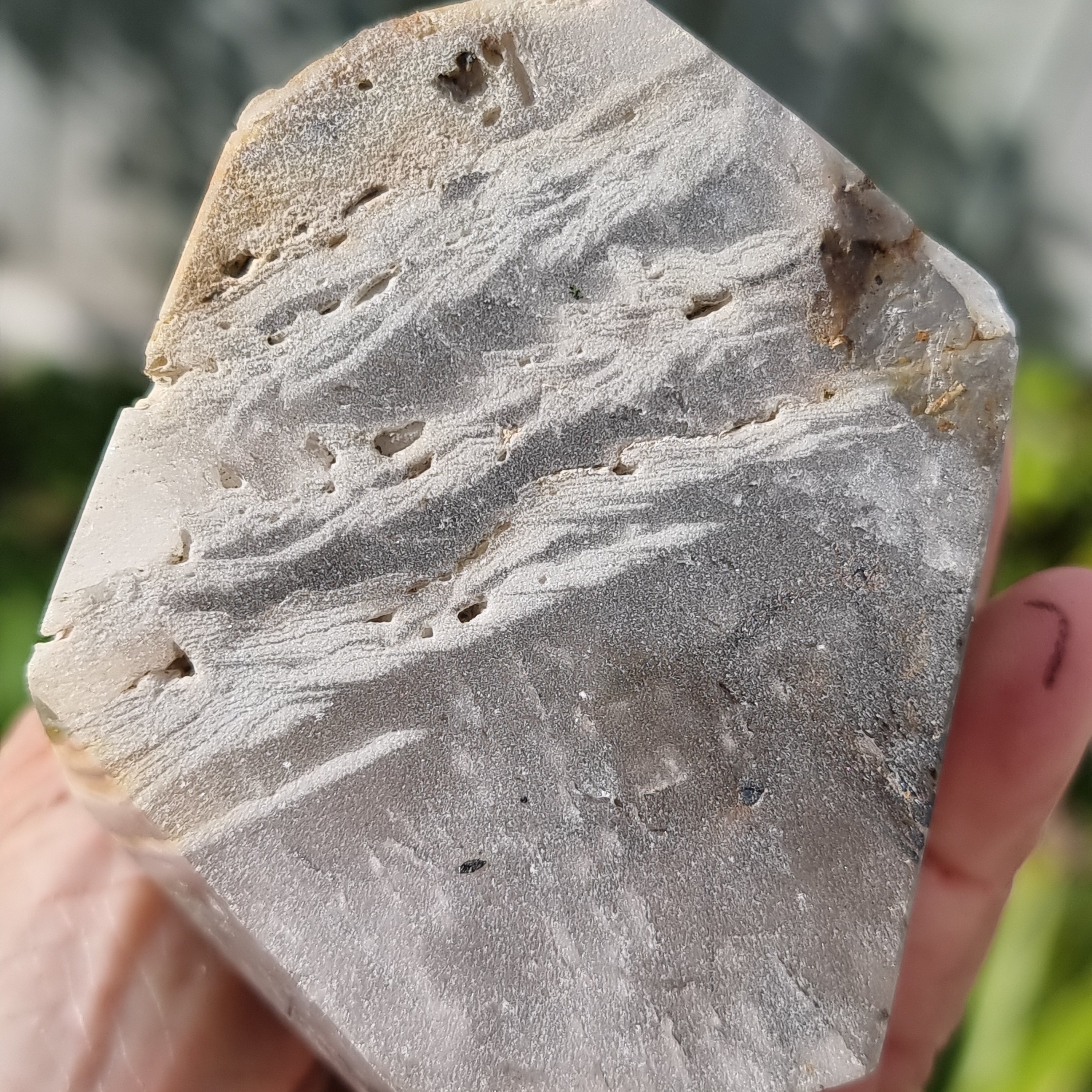 Hematised Rutilated Quartz Tower