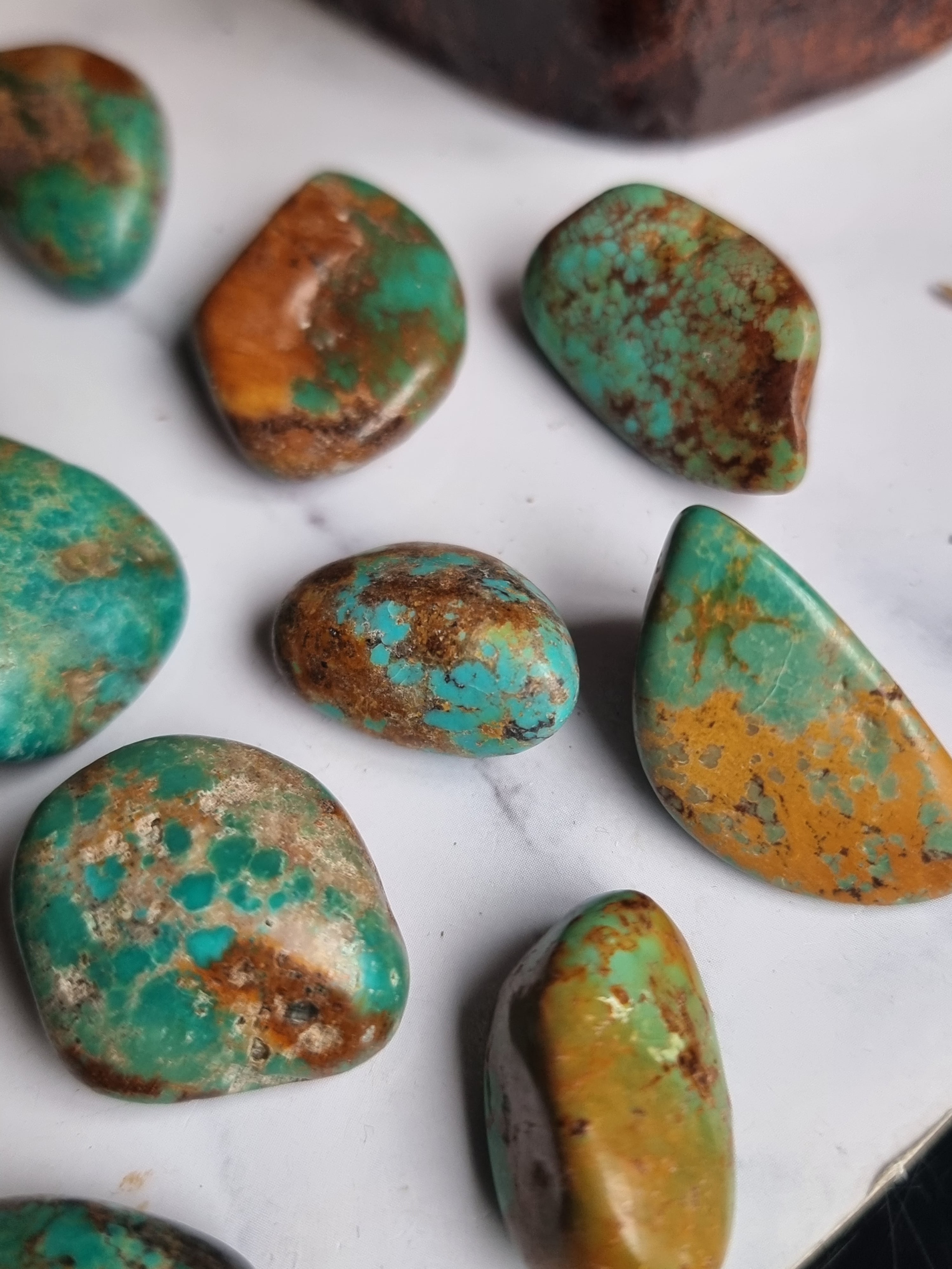 Tibetan Turquoise Tumble