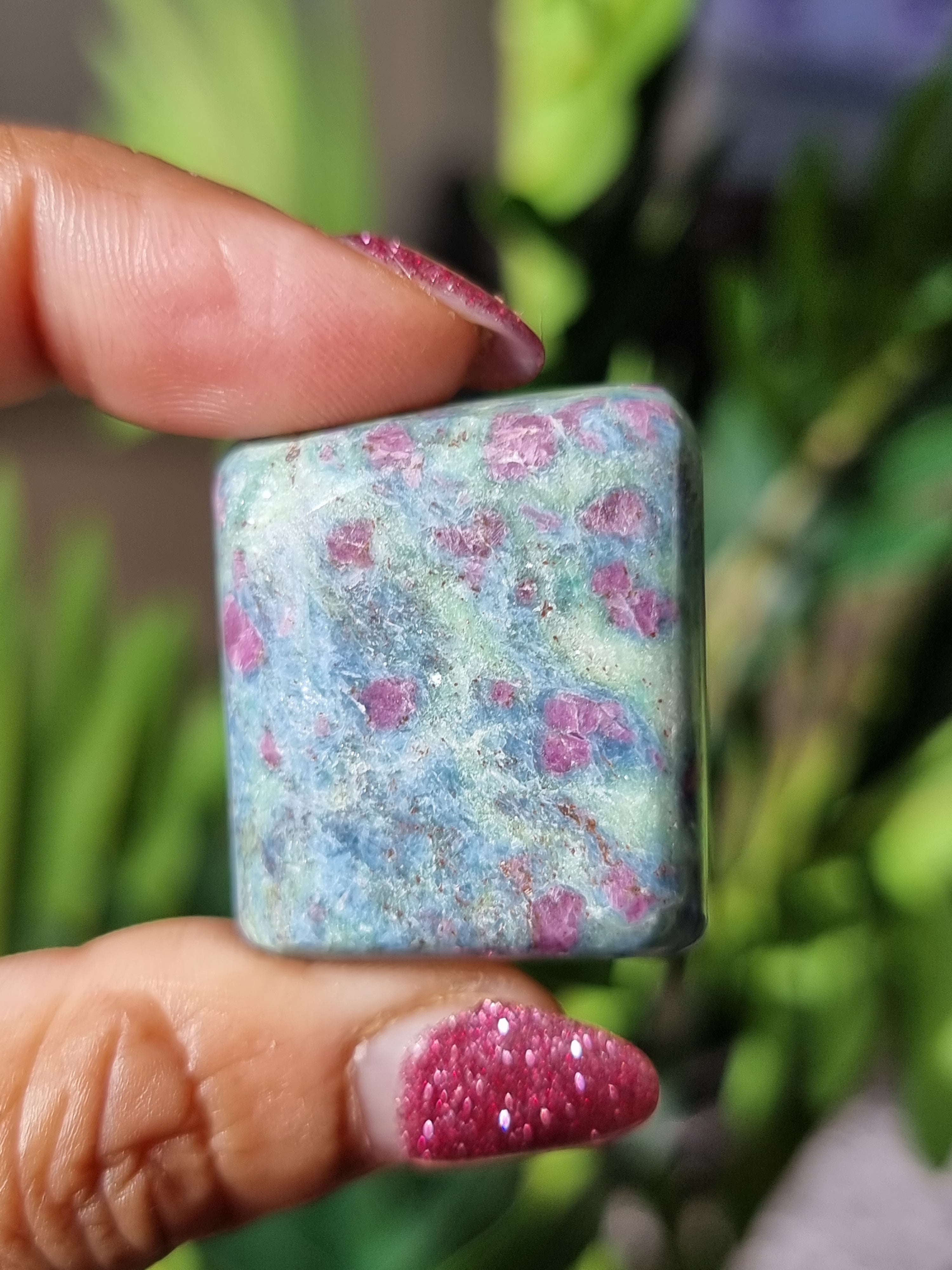 Ruby in Fuchsite Tumble