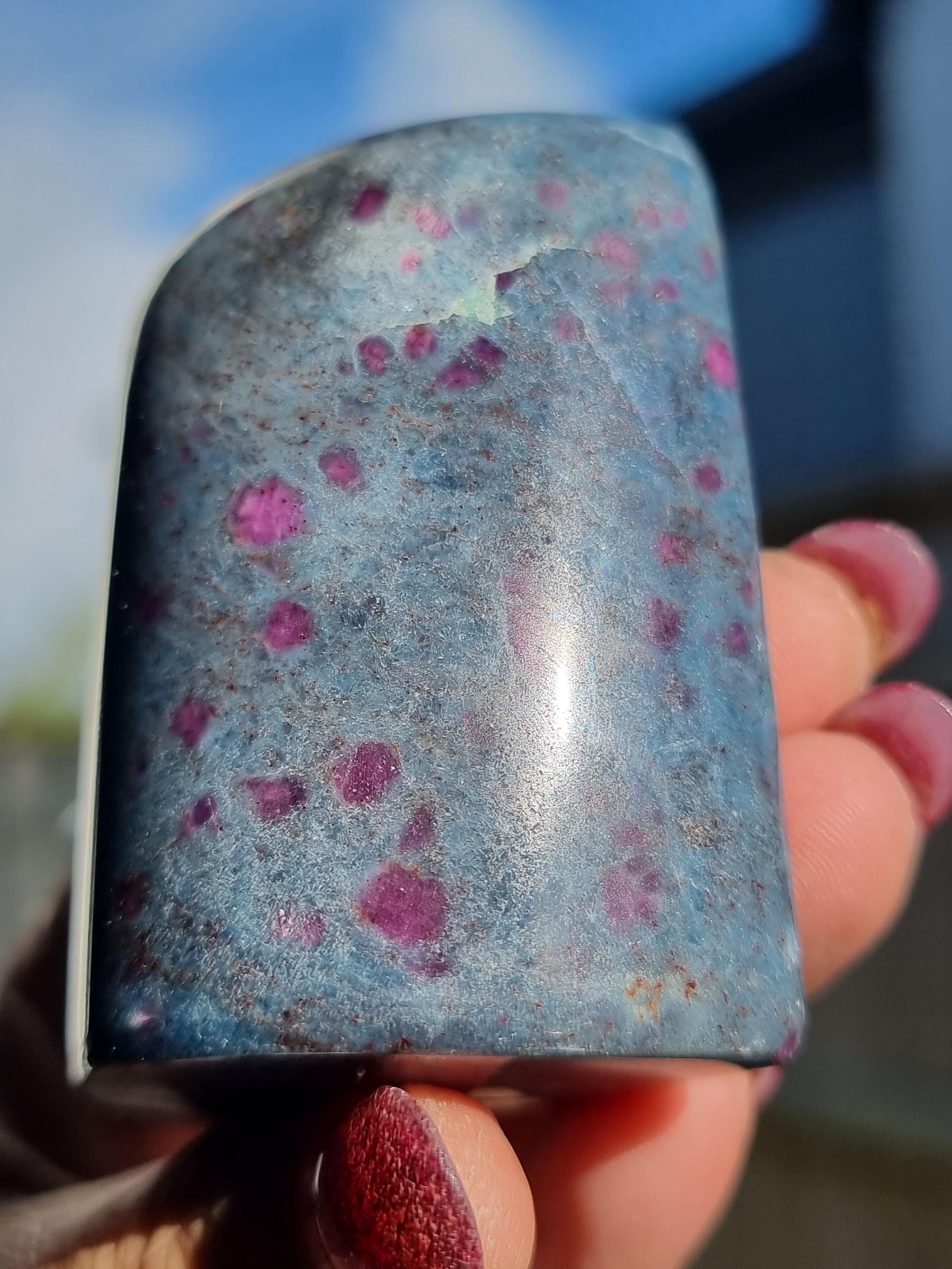 Ruby In Kyanite Freeform