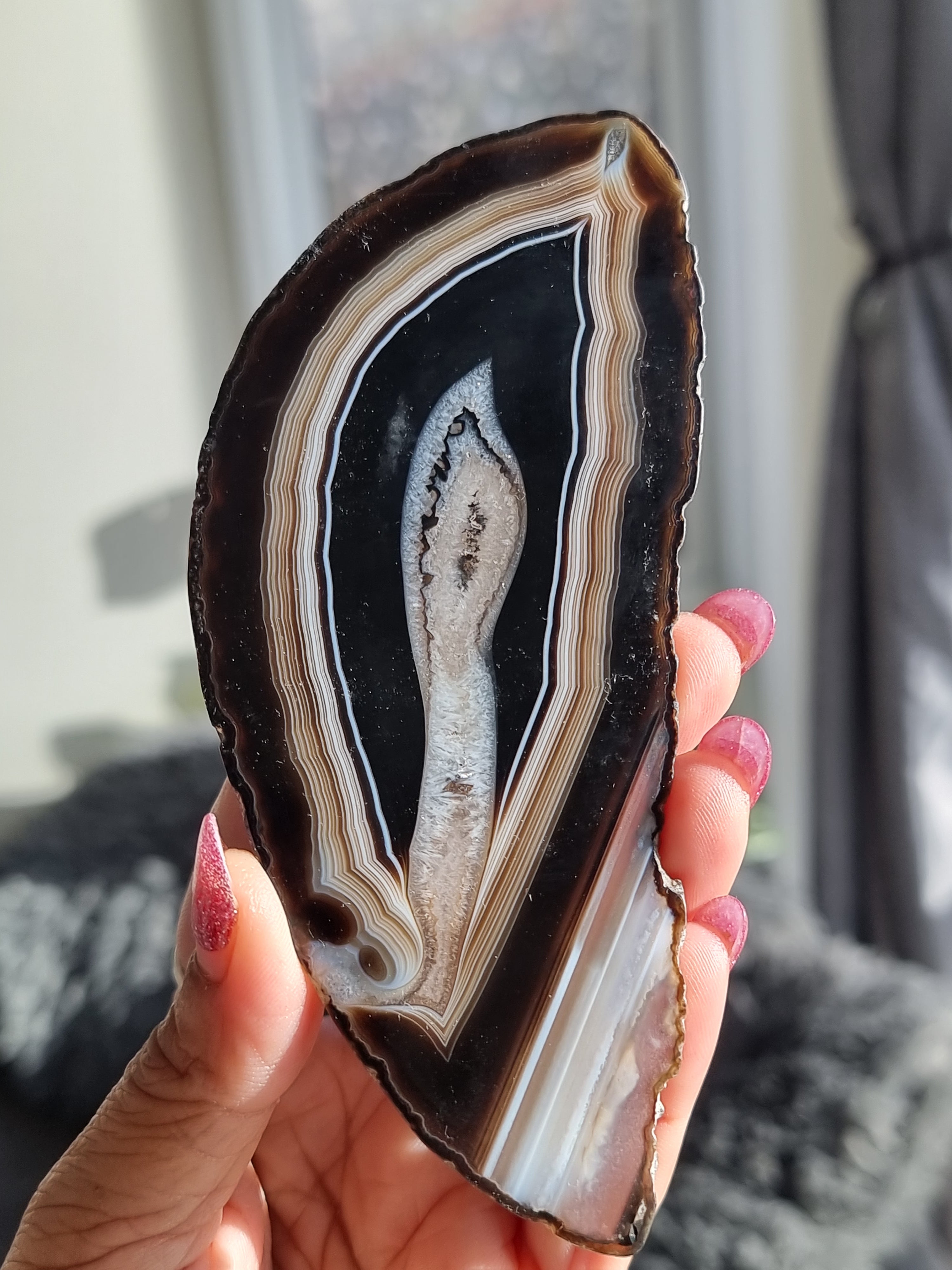 Agate slab