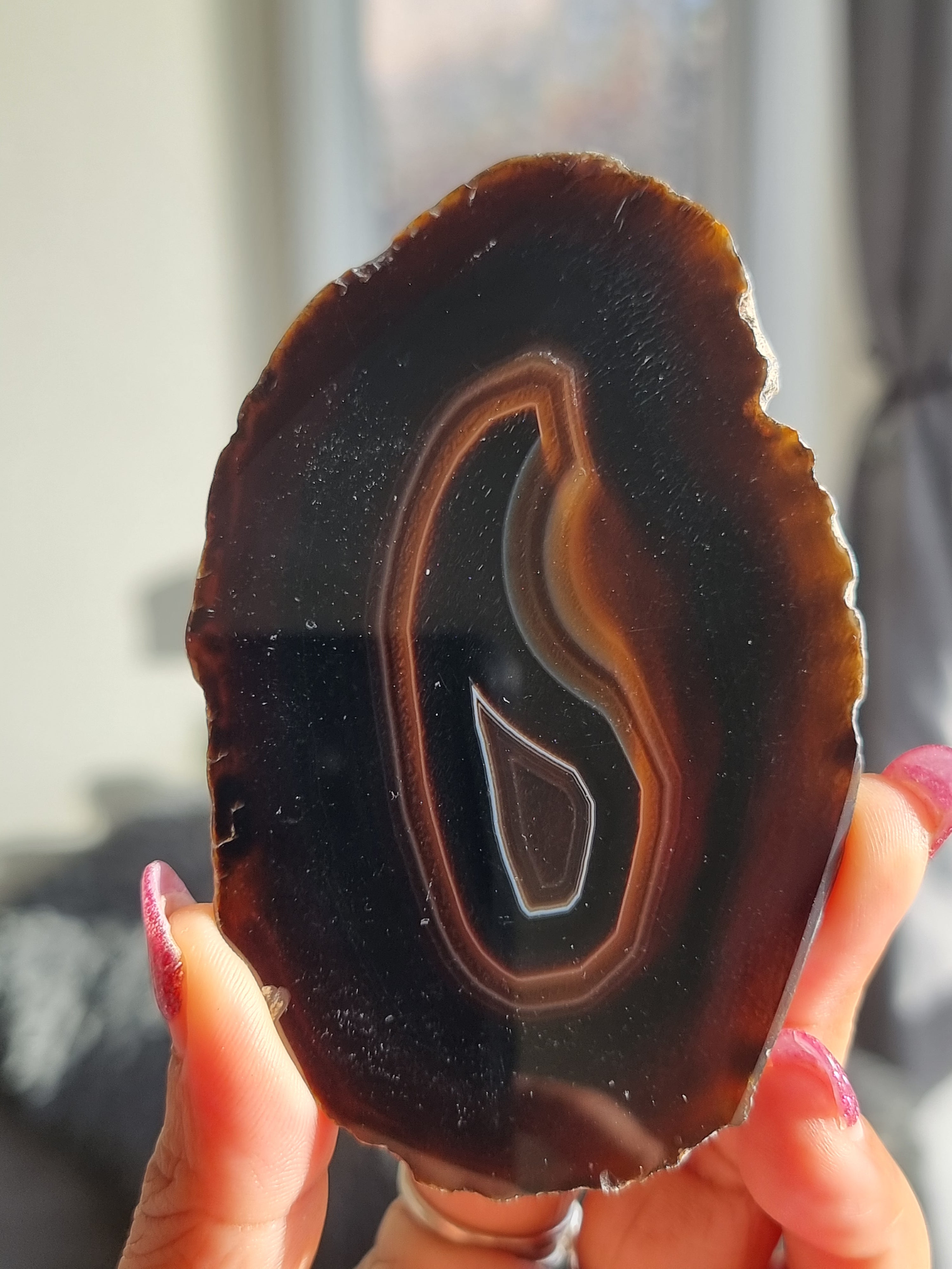 Agate slab
