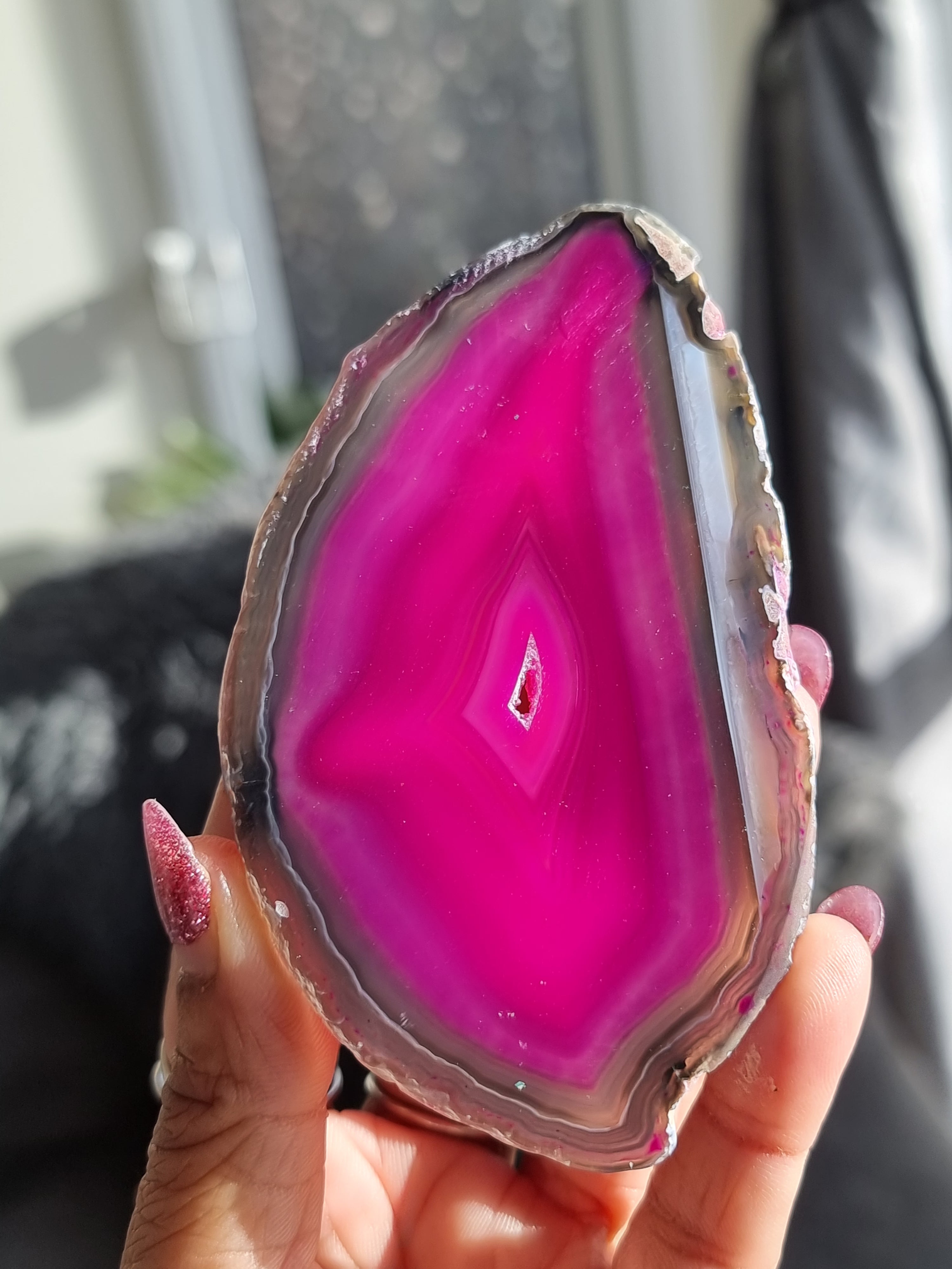 Agate slab