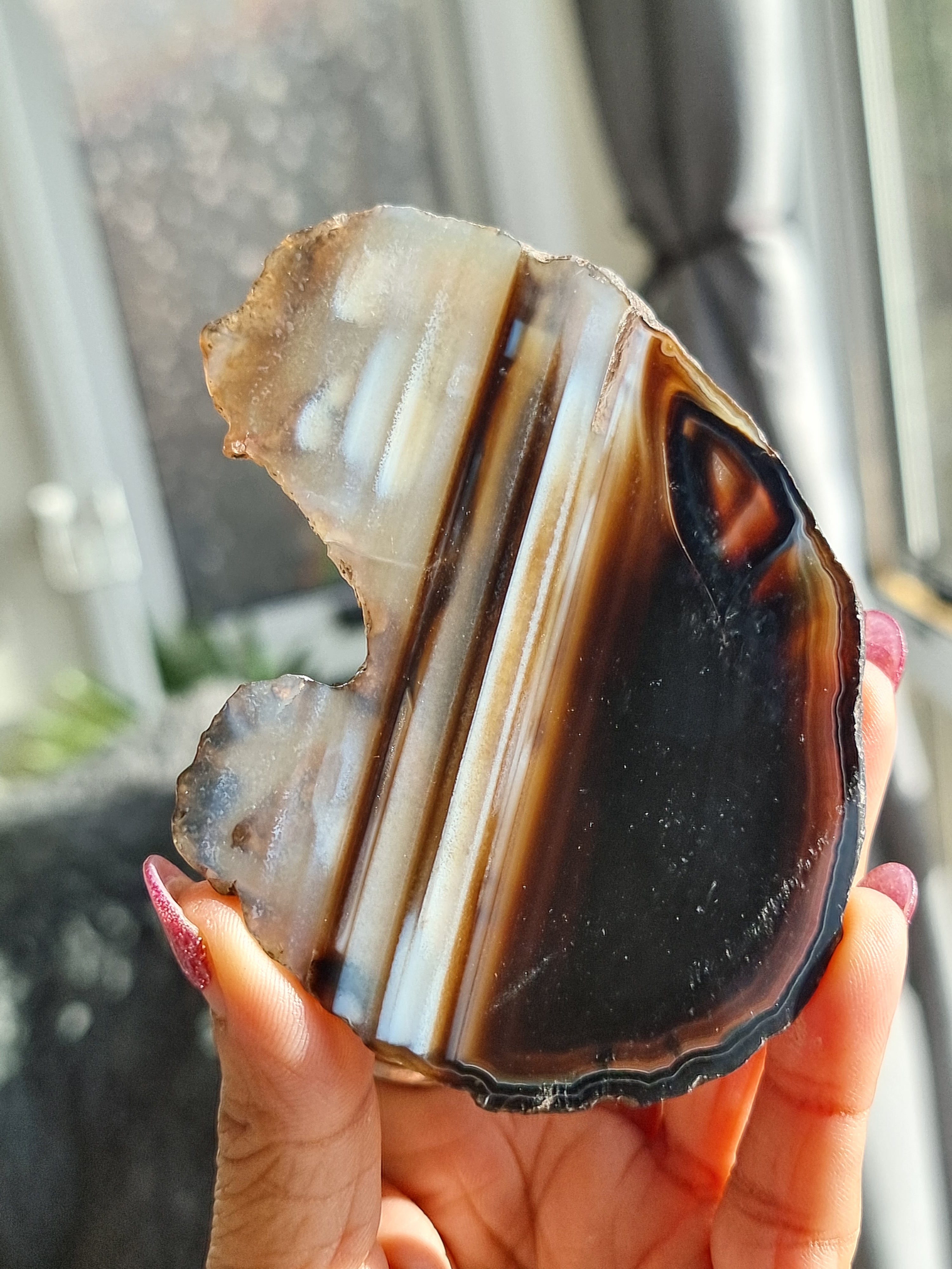 Agate slab