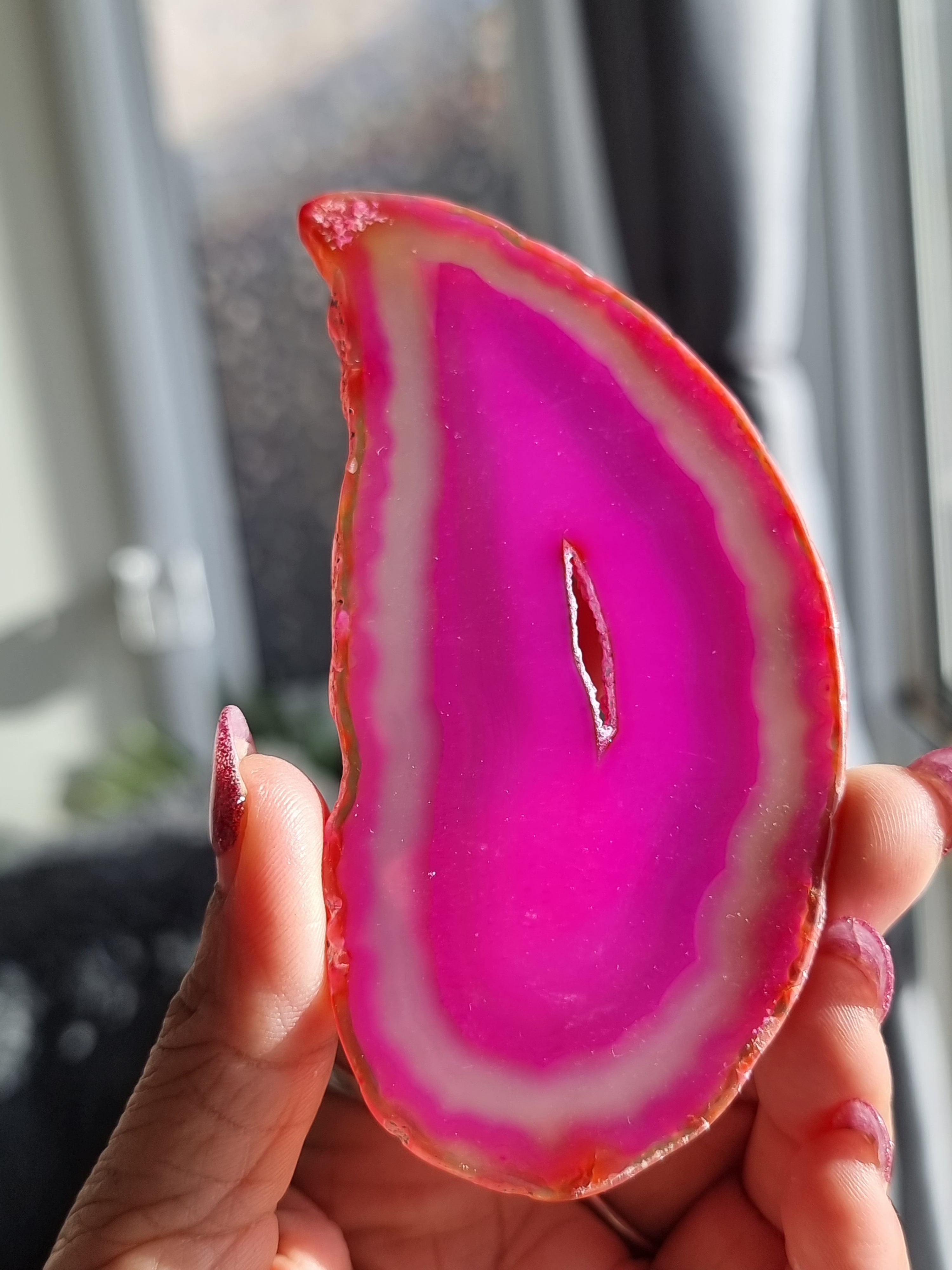 Agate slab