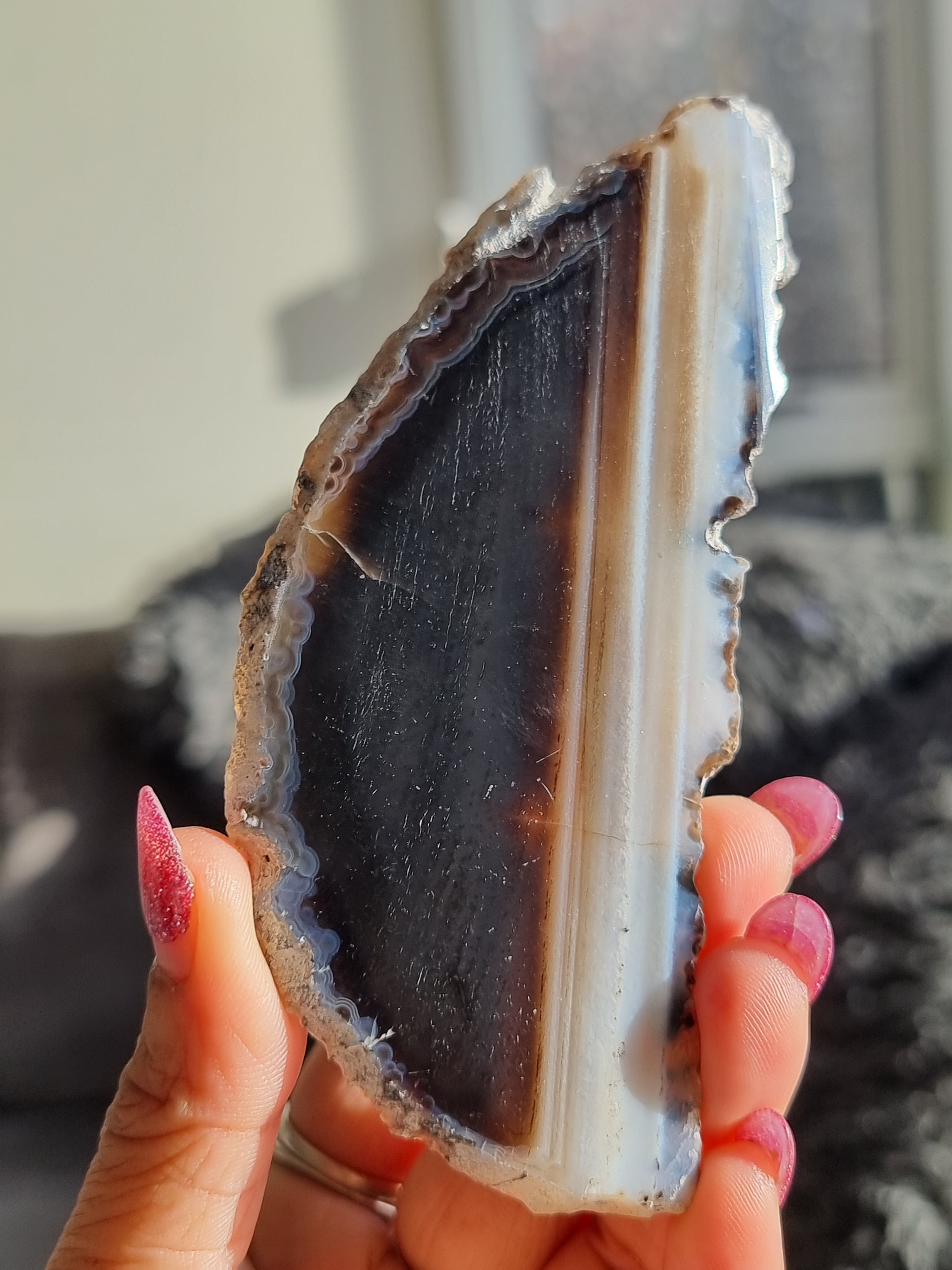Agate slab