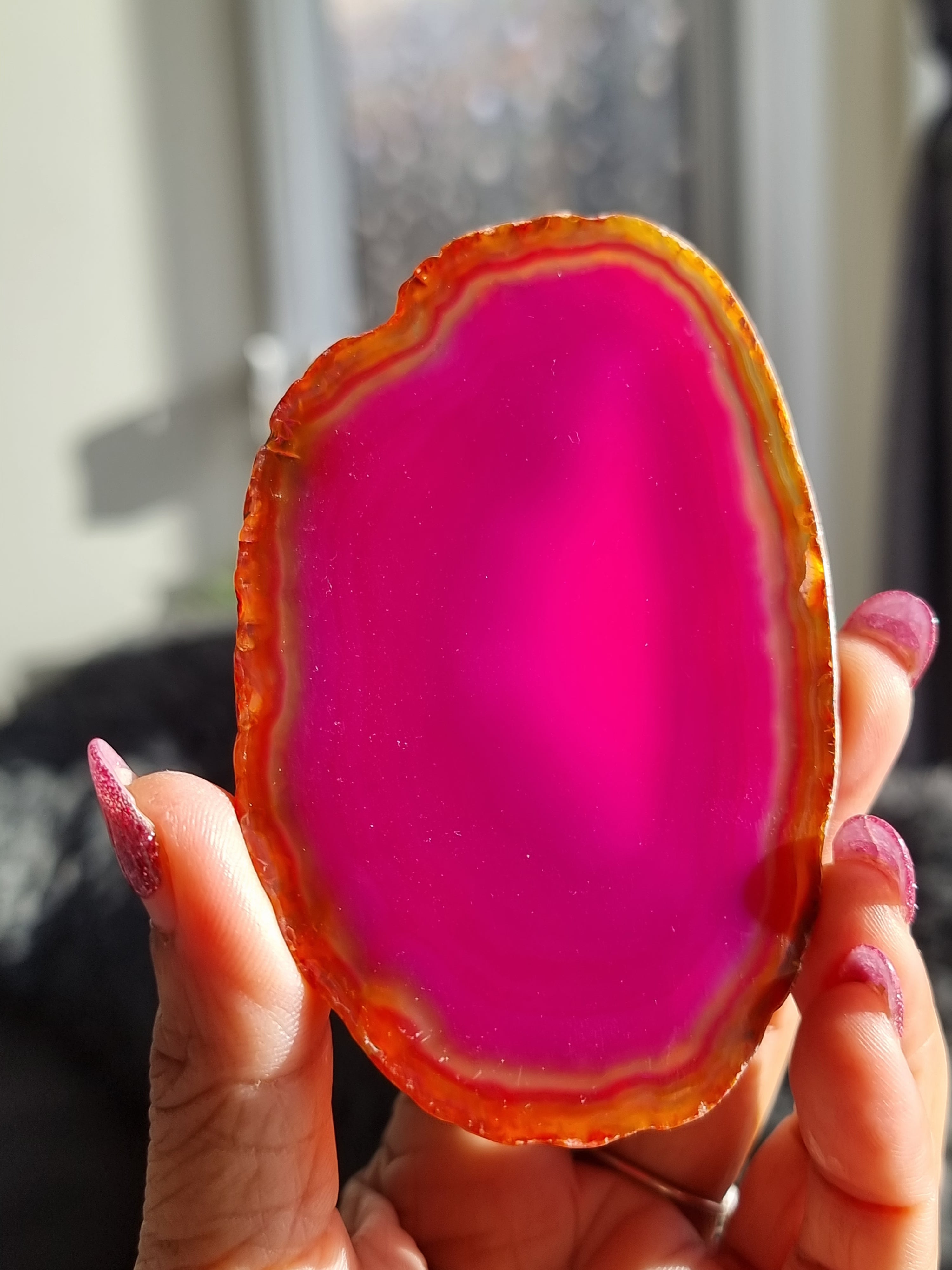 Agate slab