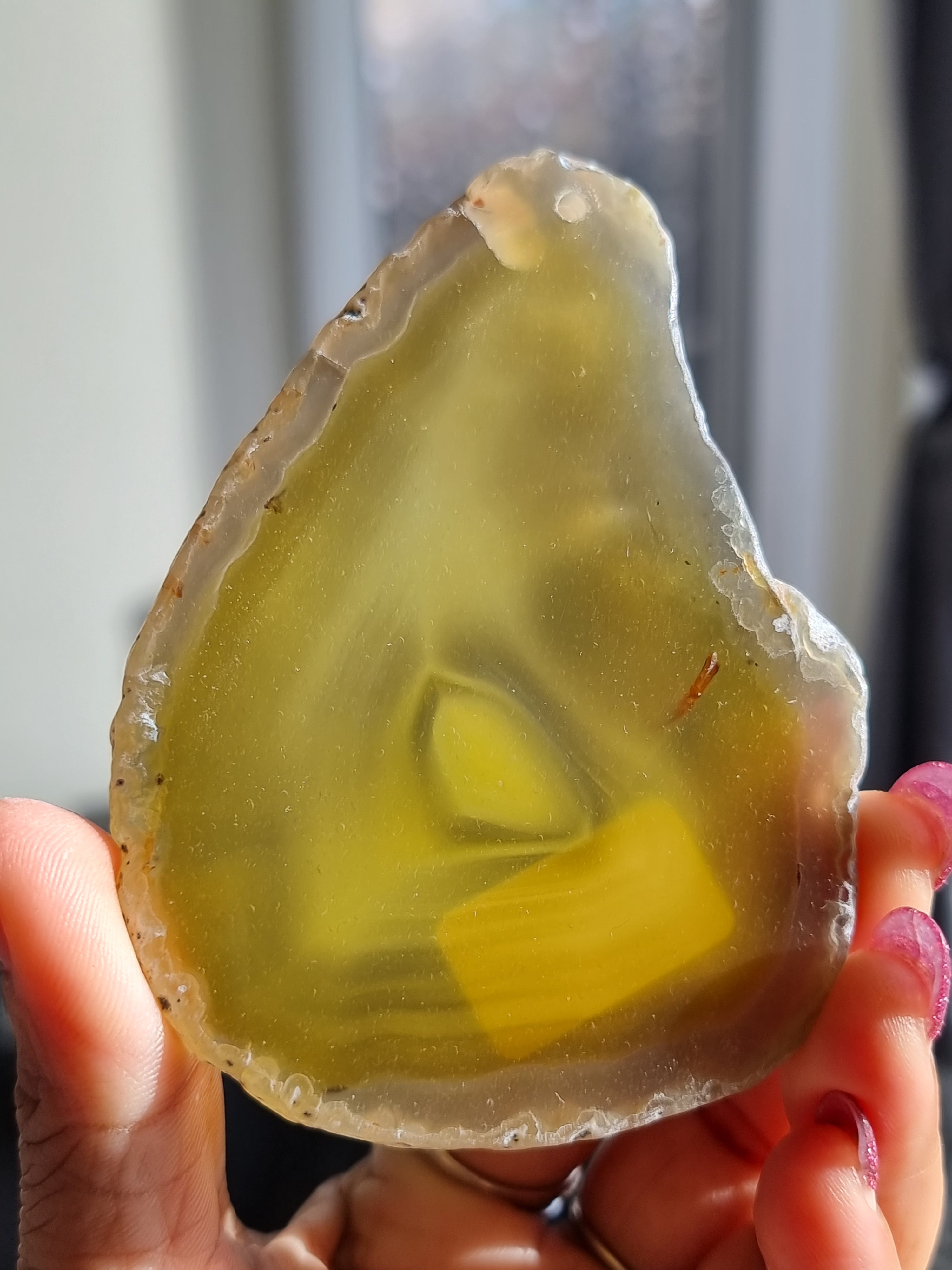 Agate slab