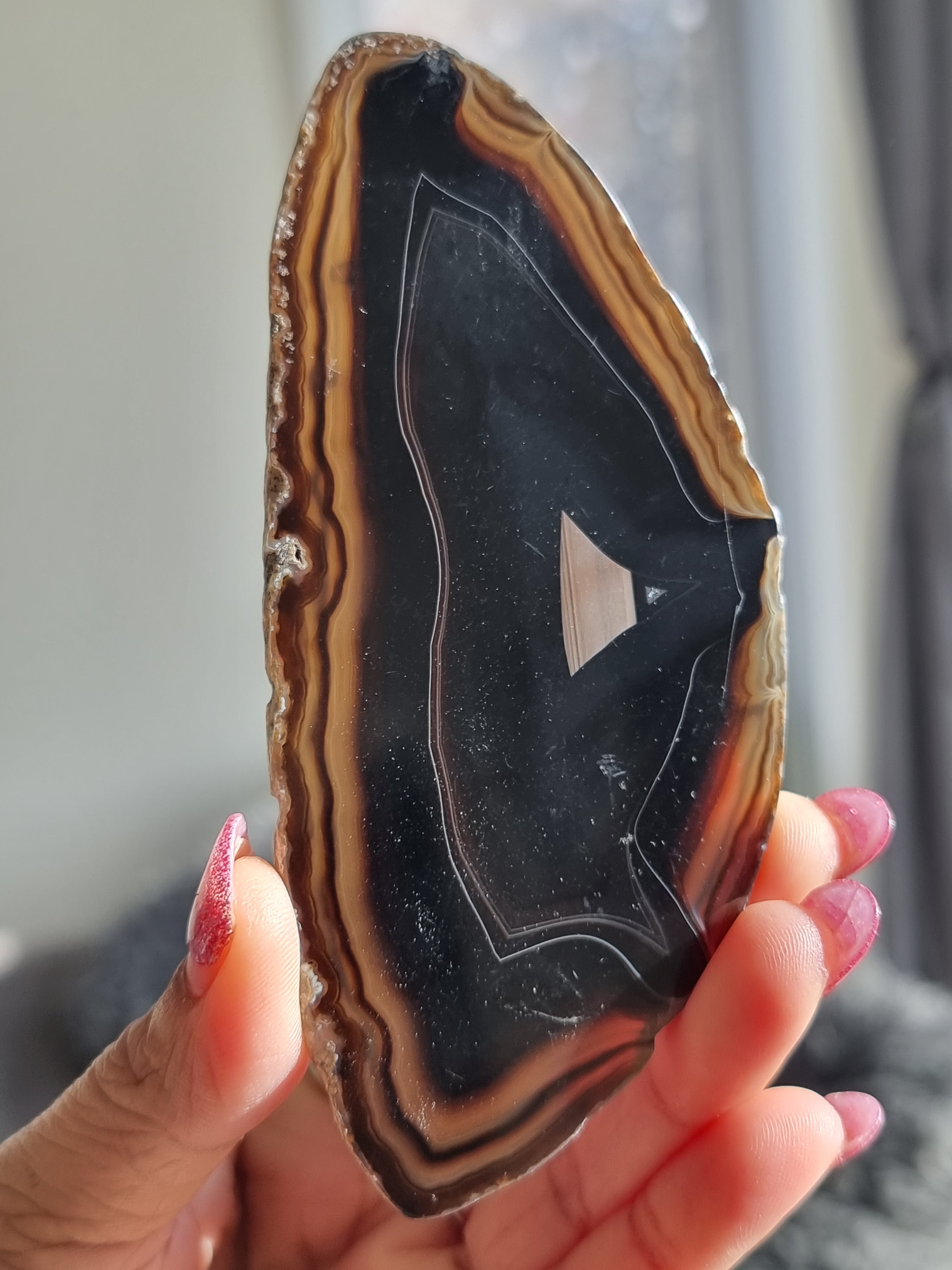 Agate slab