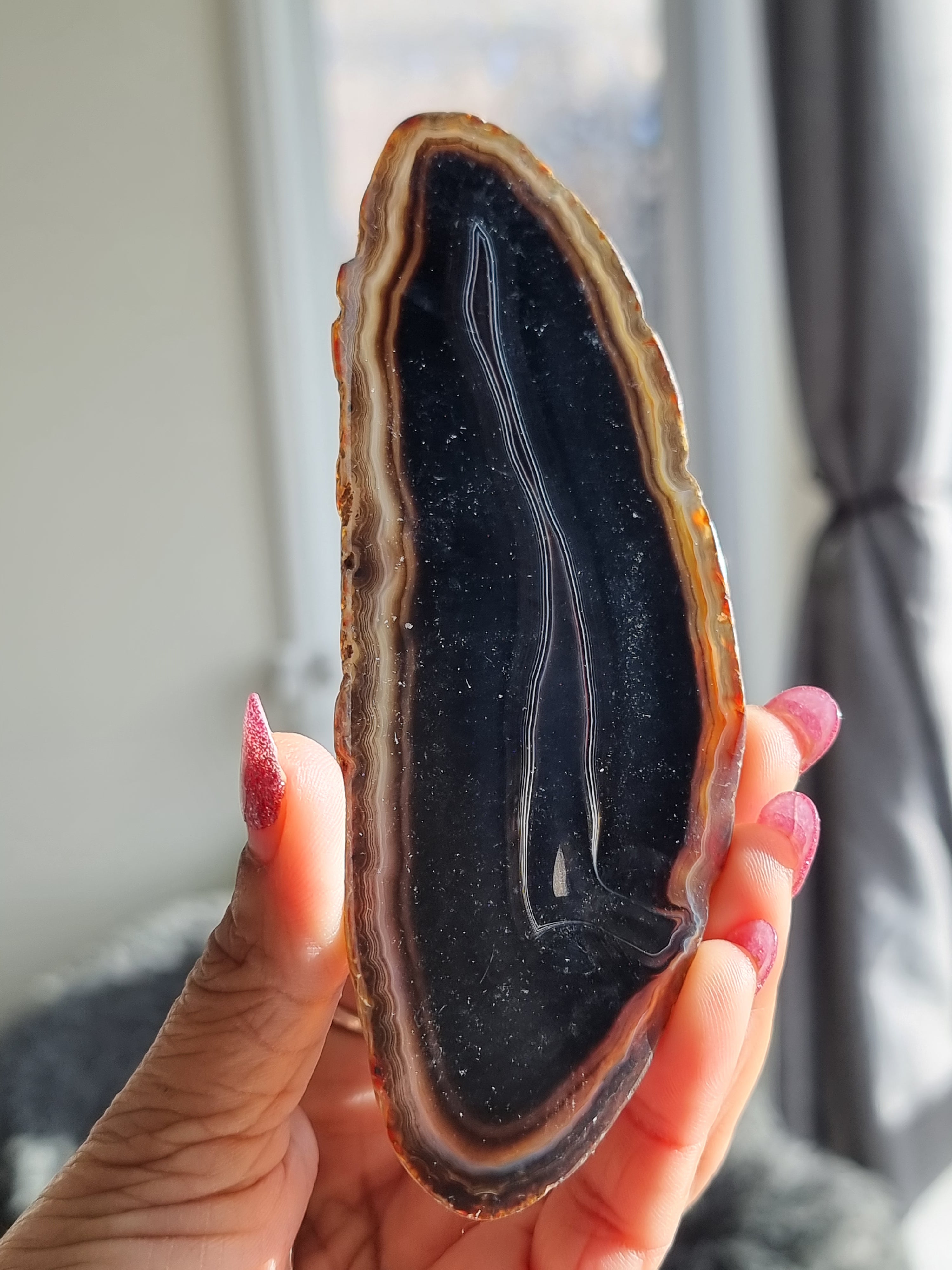 Agate slab