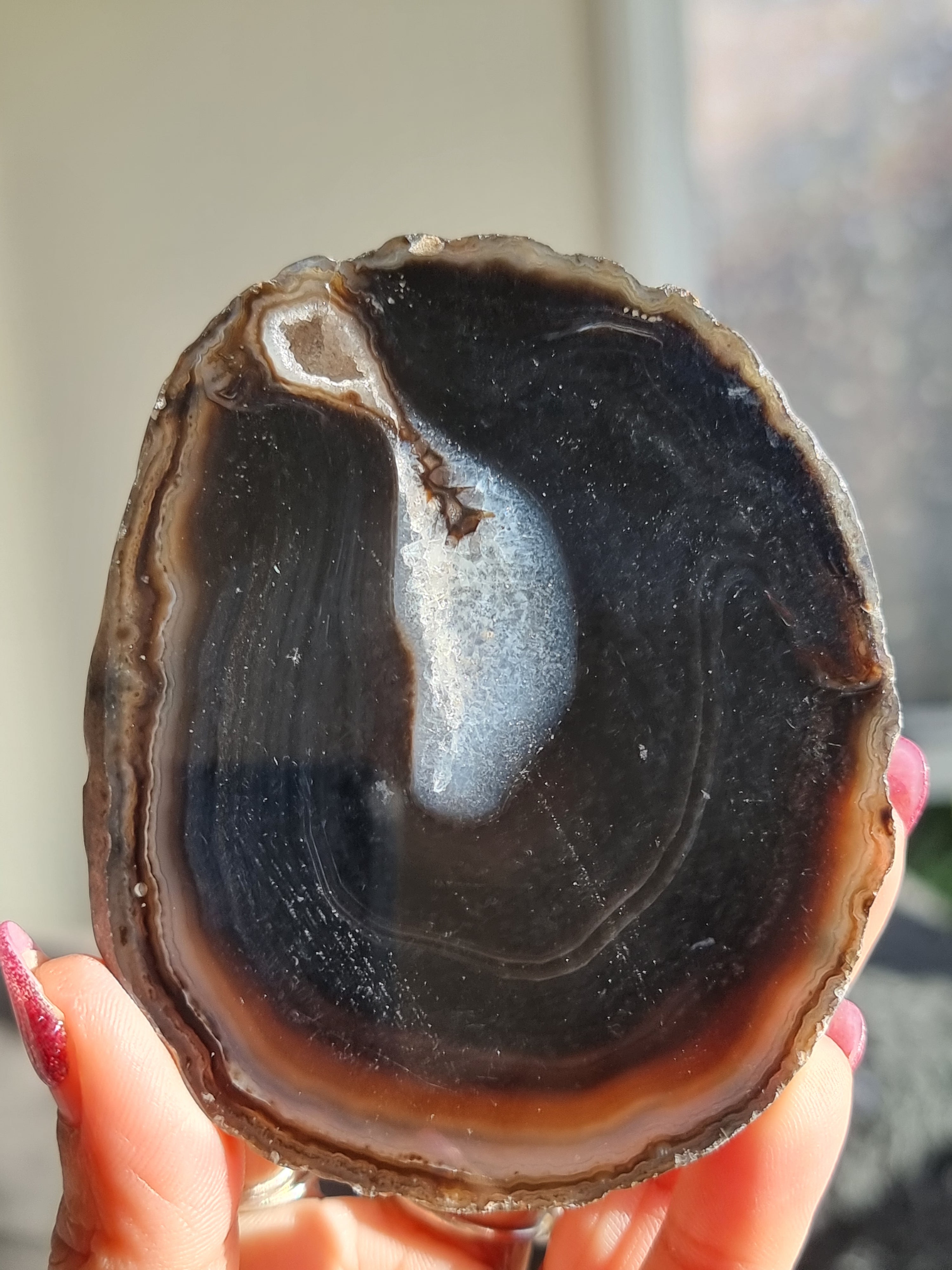 Agate slab