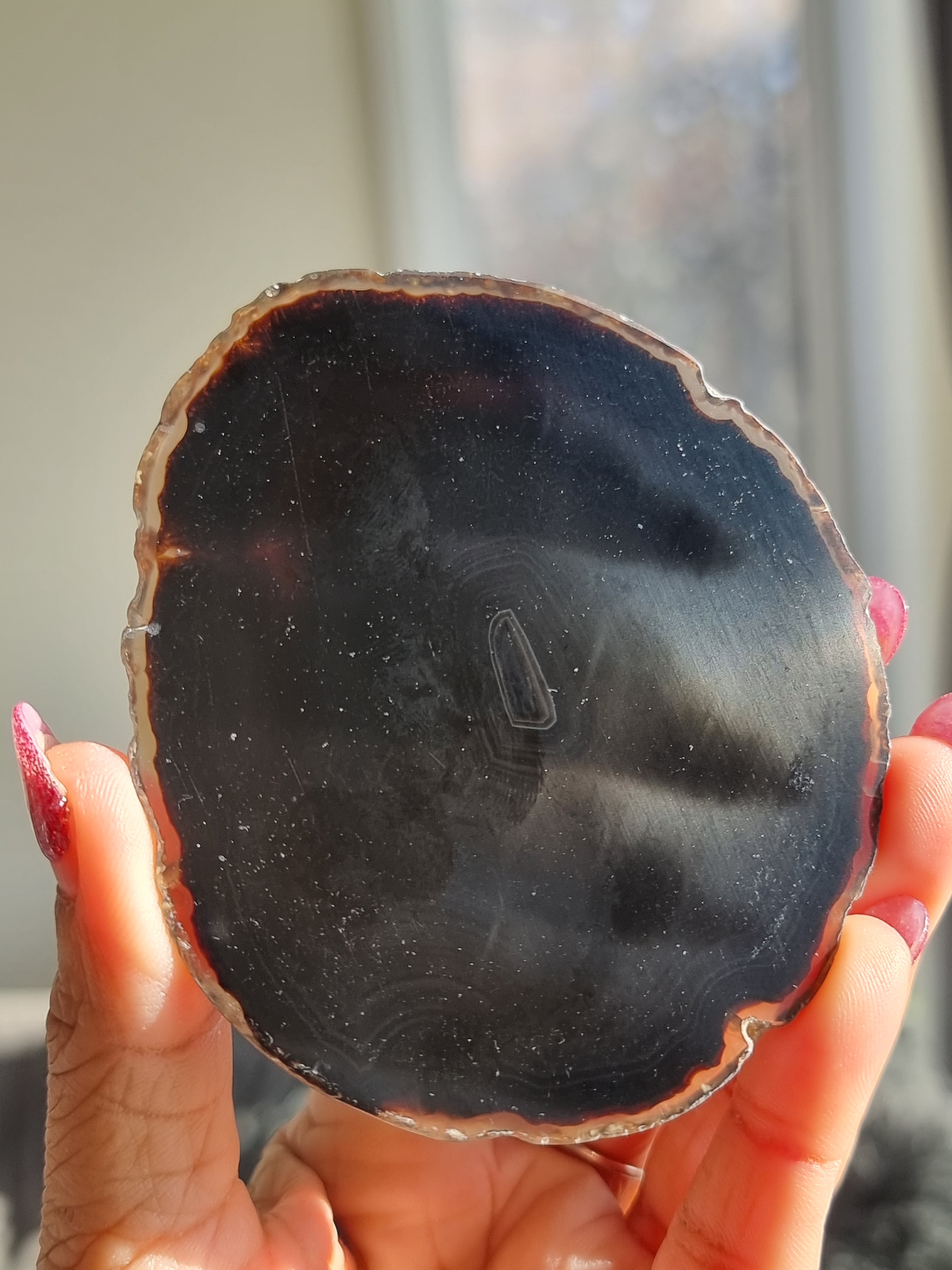Agate slab