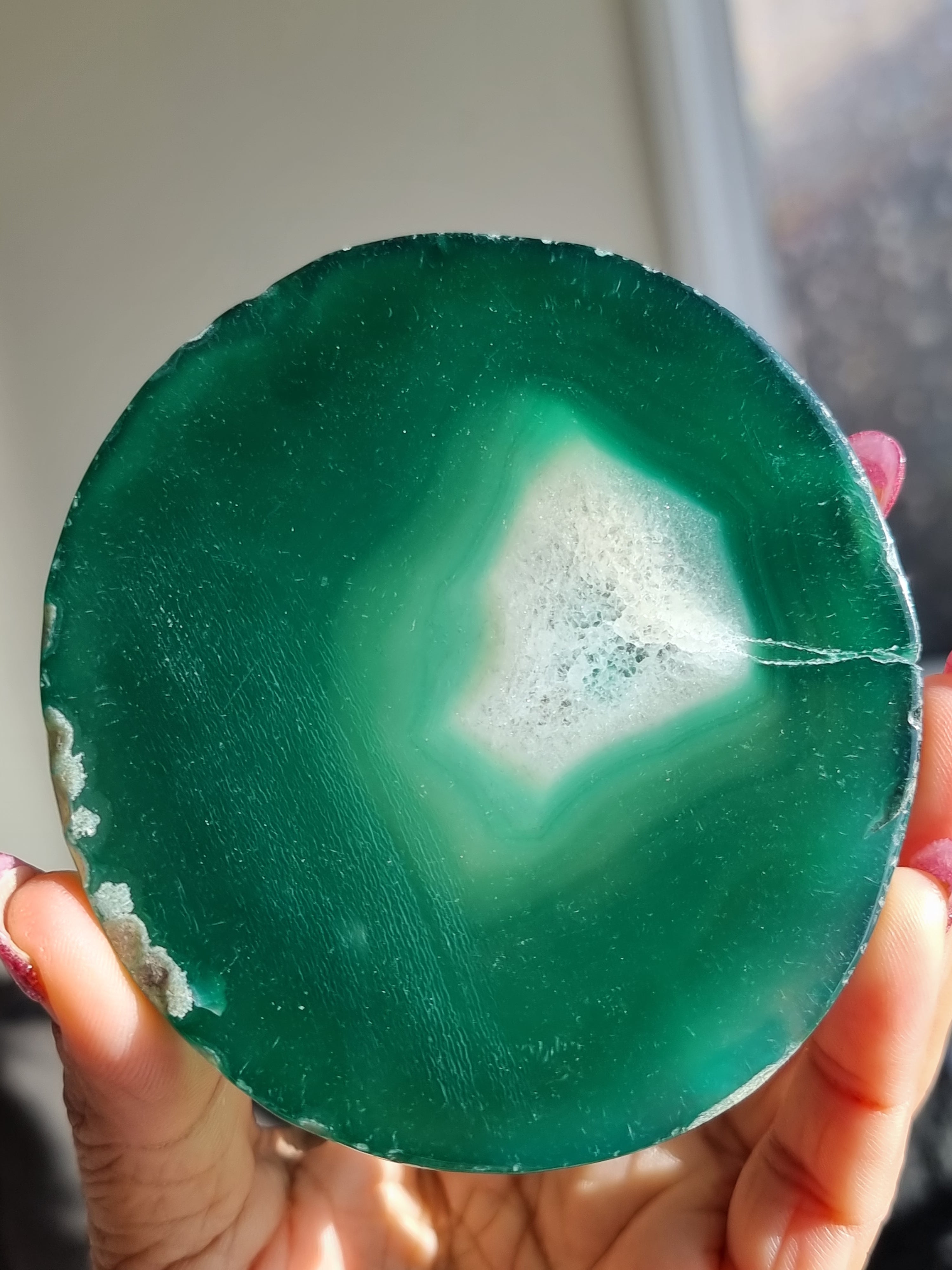 Agate slab