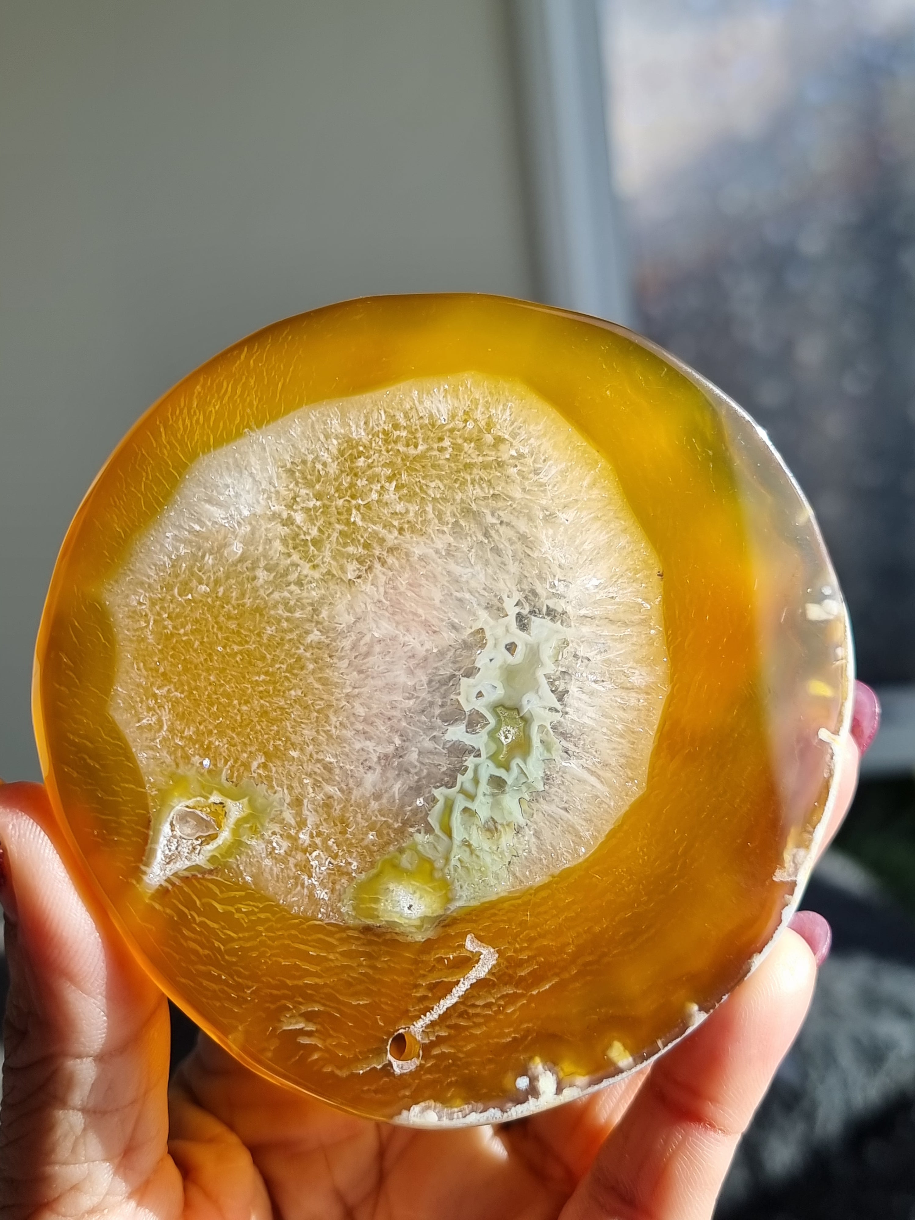 Agate slab