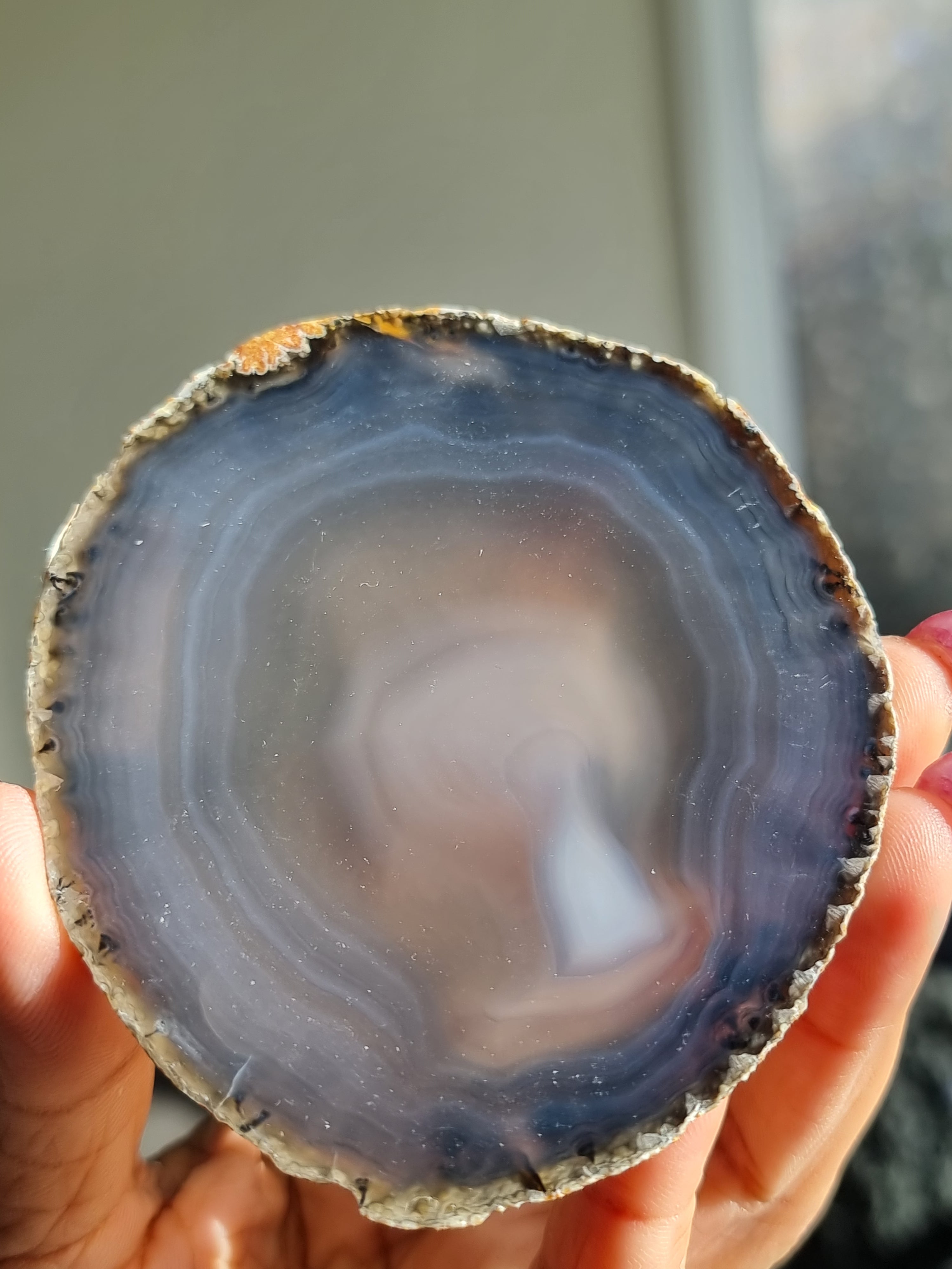 Agate slab