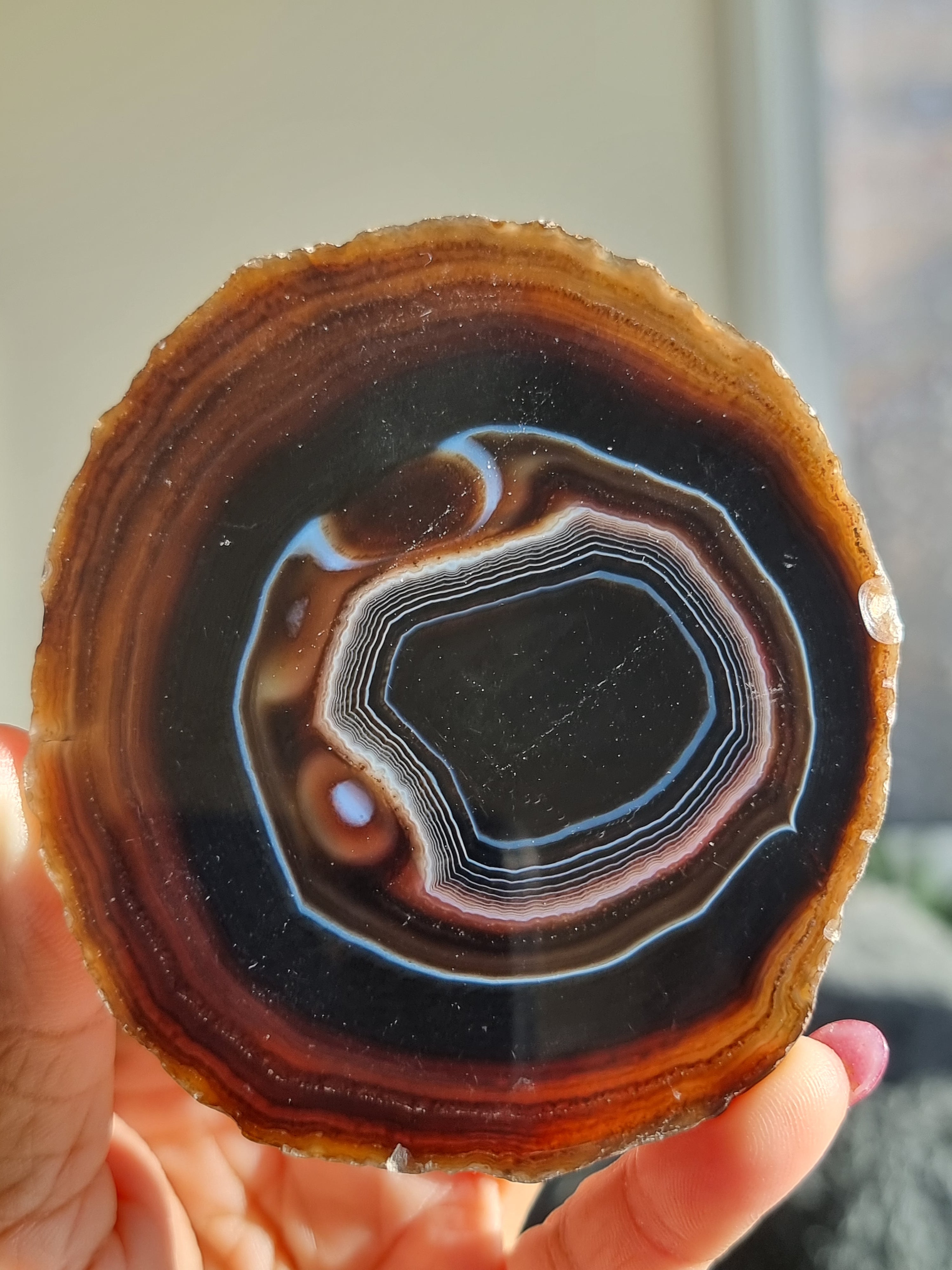 Agate slab