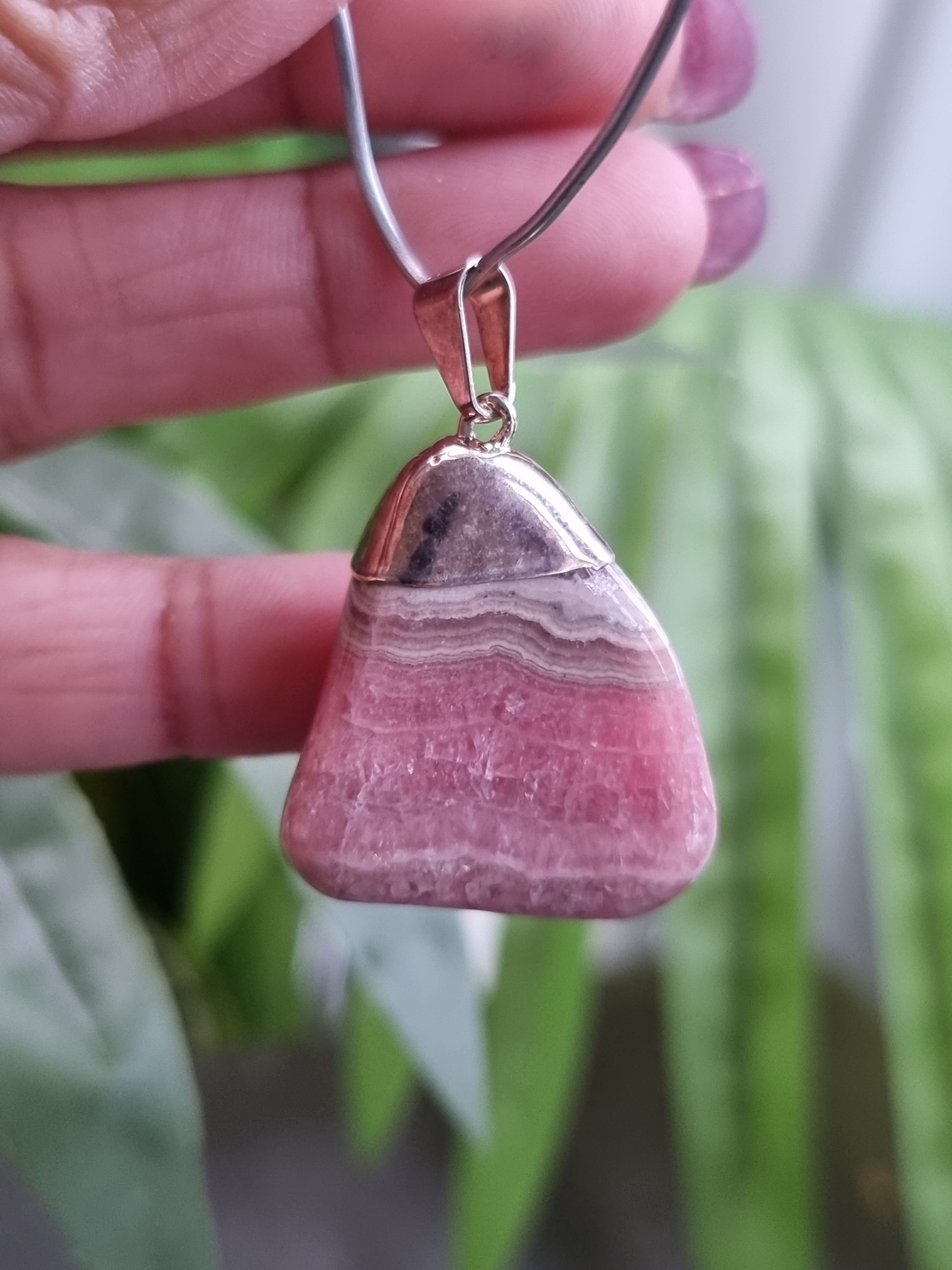 Rhodochrosite Pendant