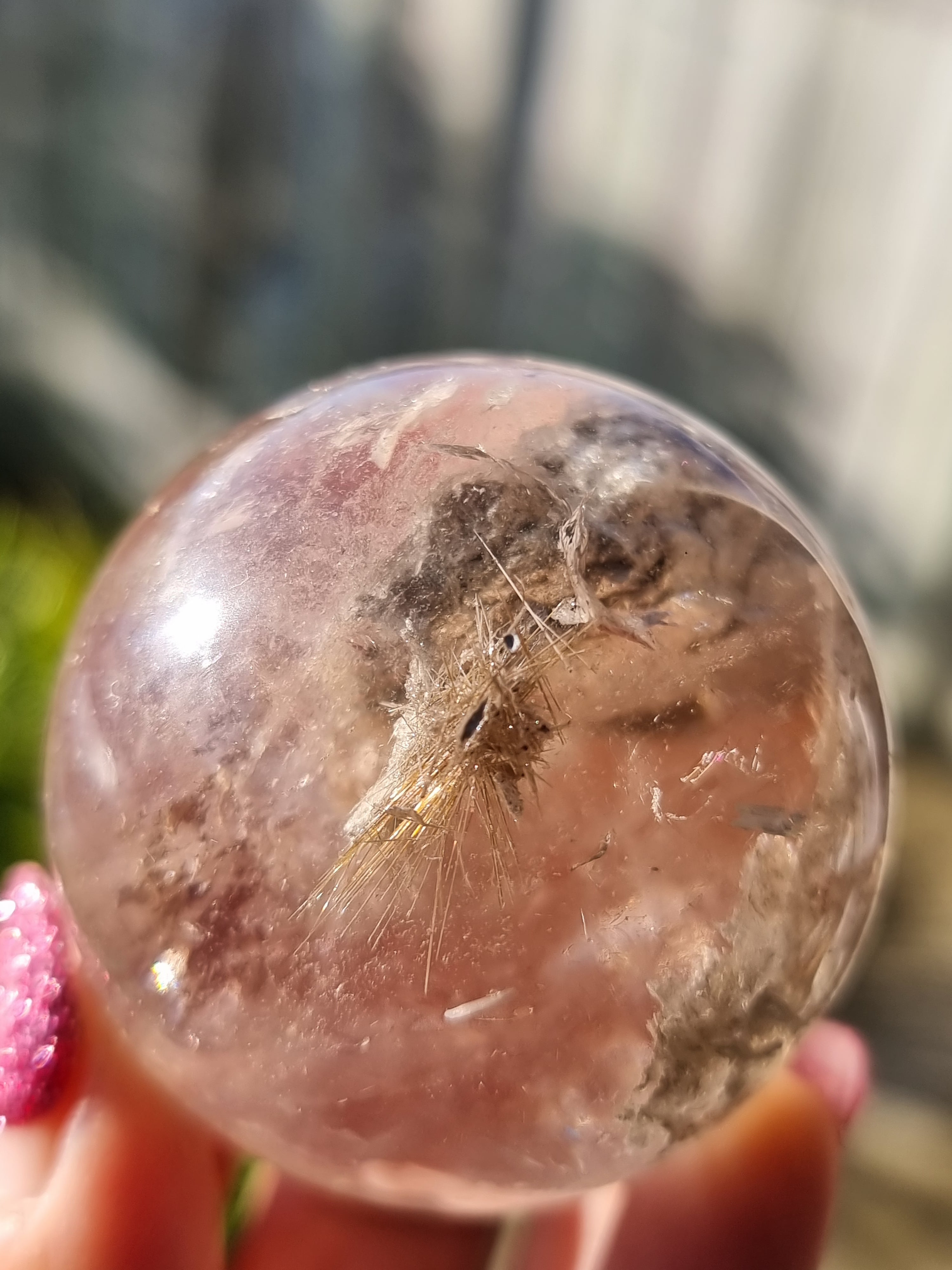 Star Rutile Sphere