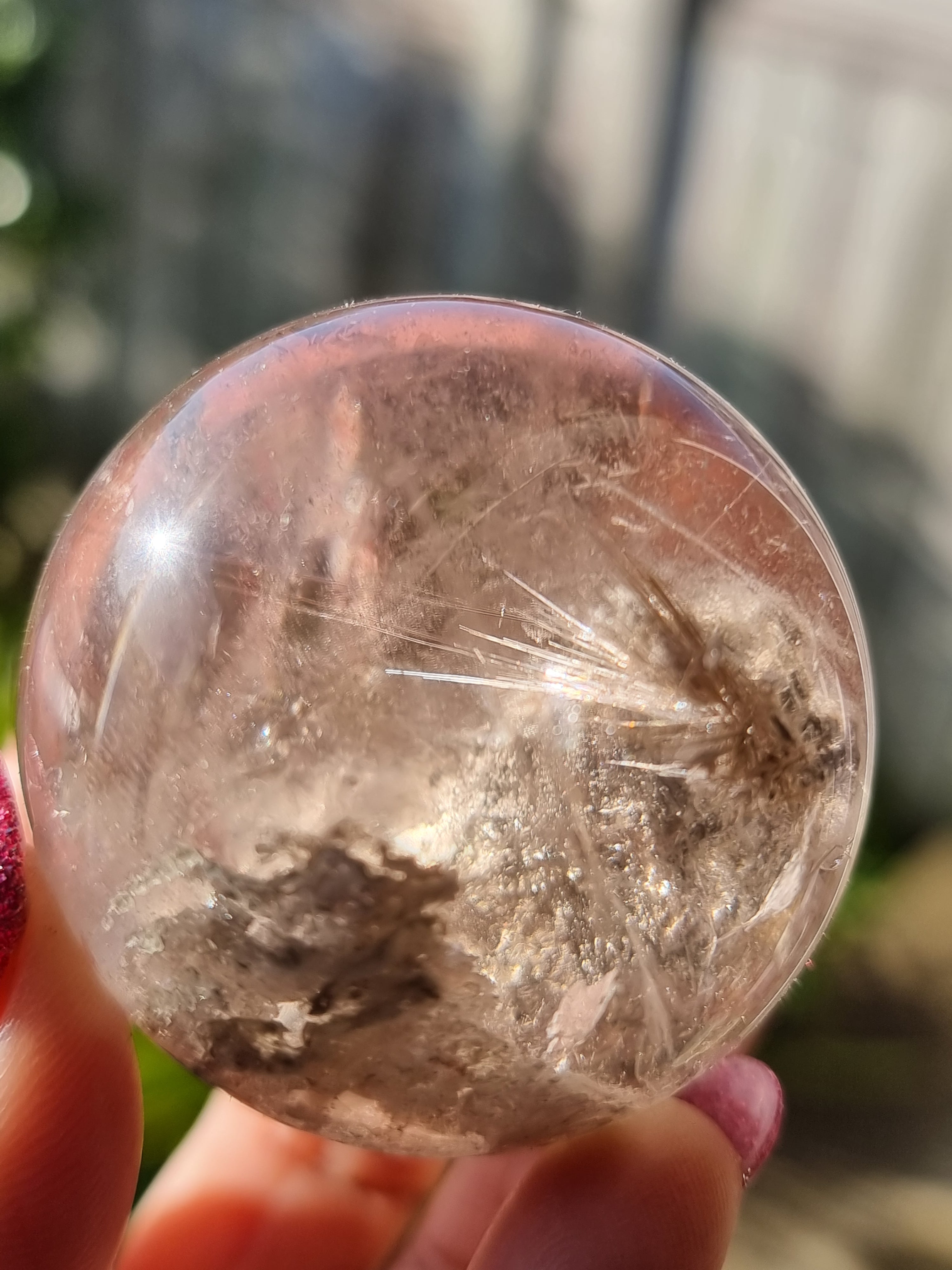 Star Rutile Sphere
