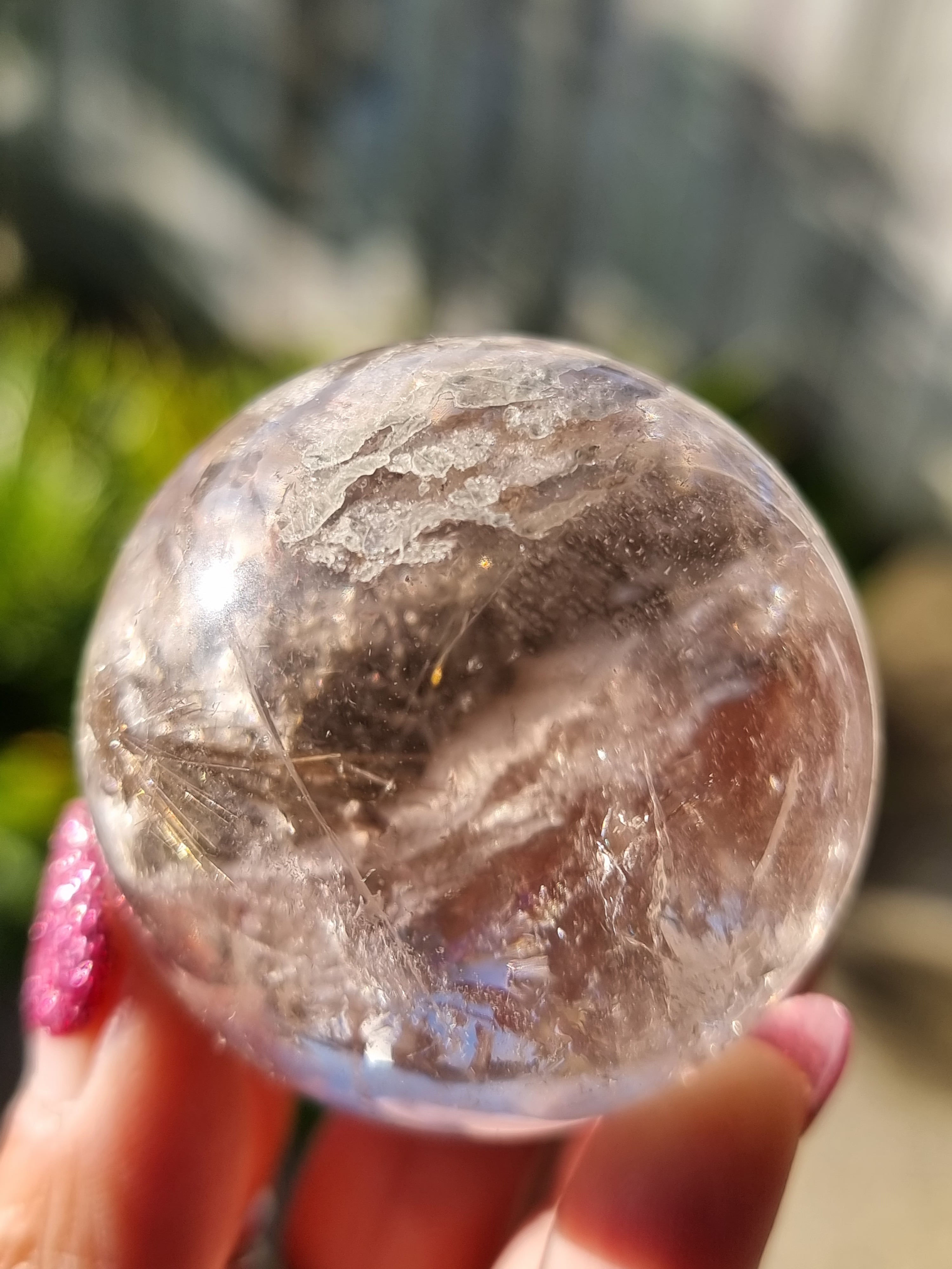 Star Rutile Sphere