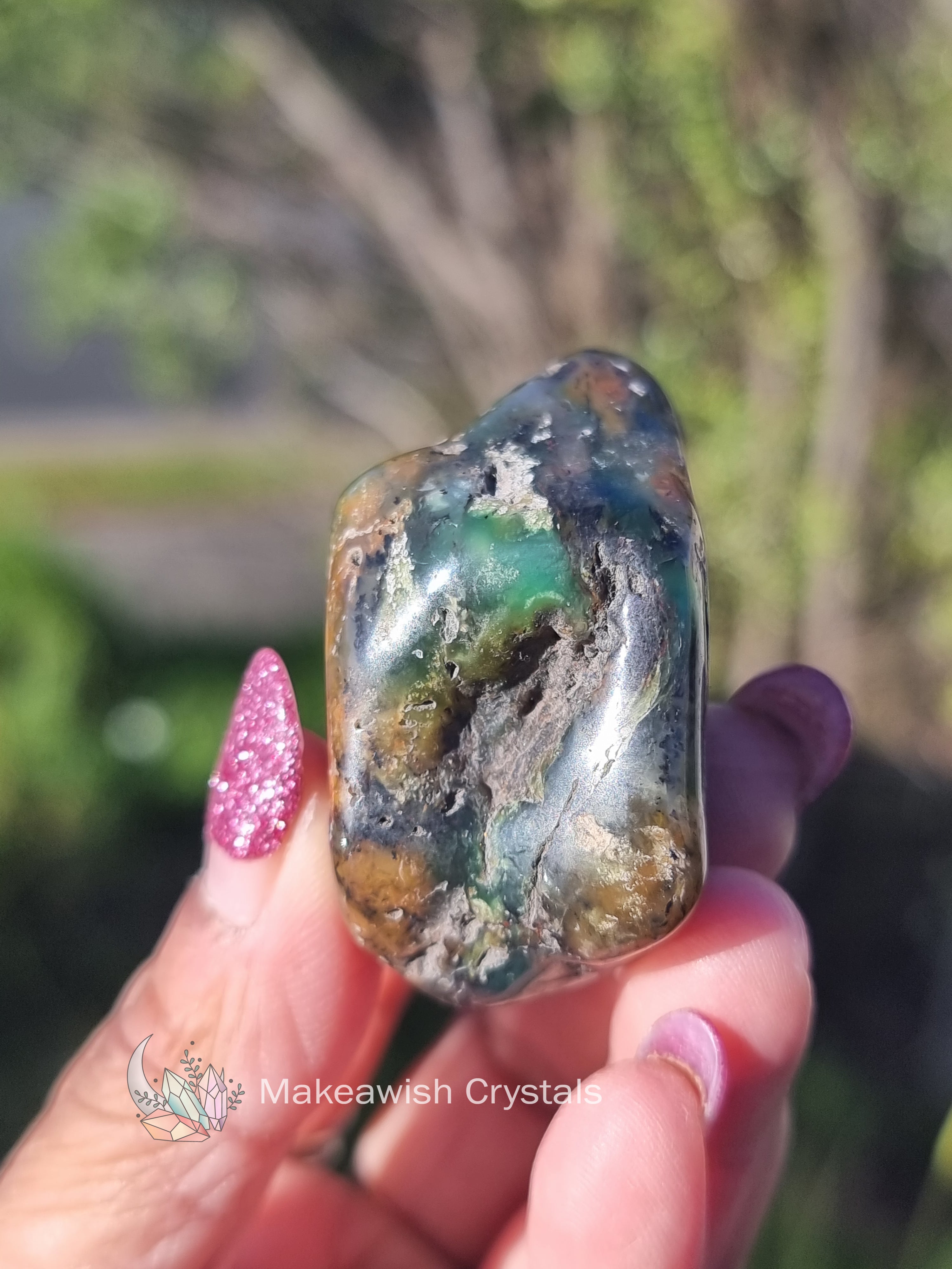 Australian Chrysoprase Tumble