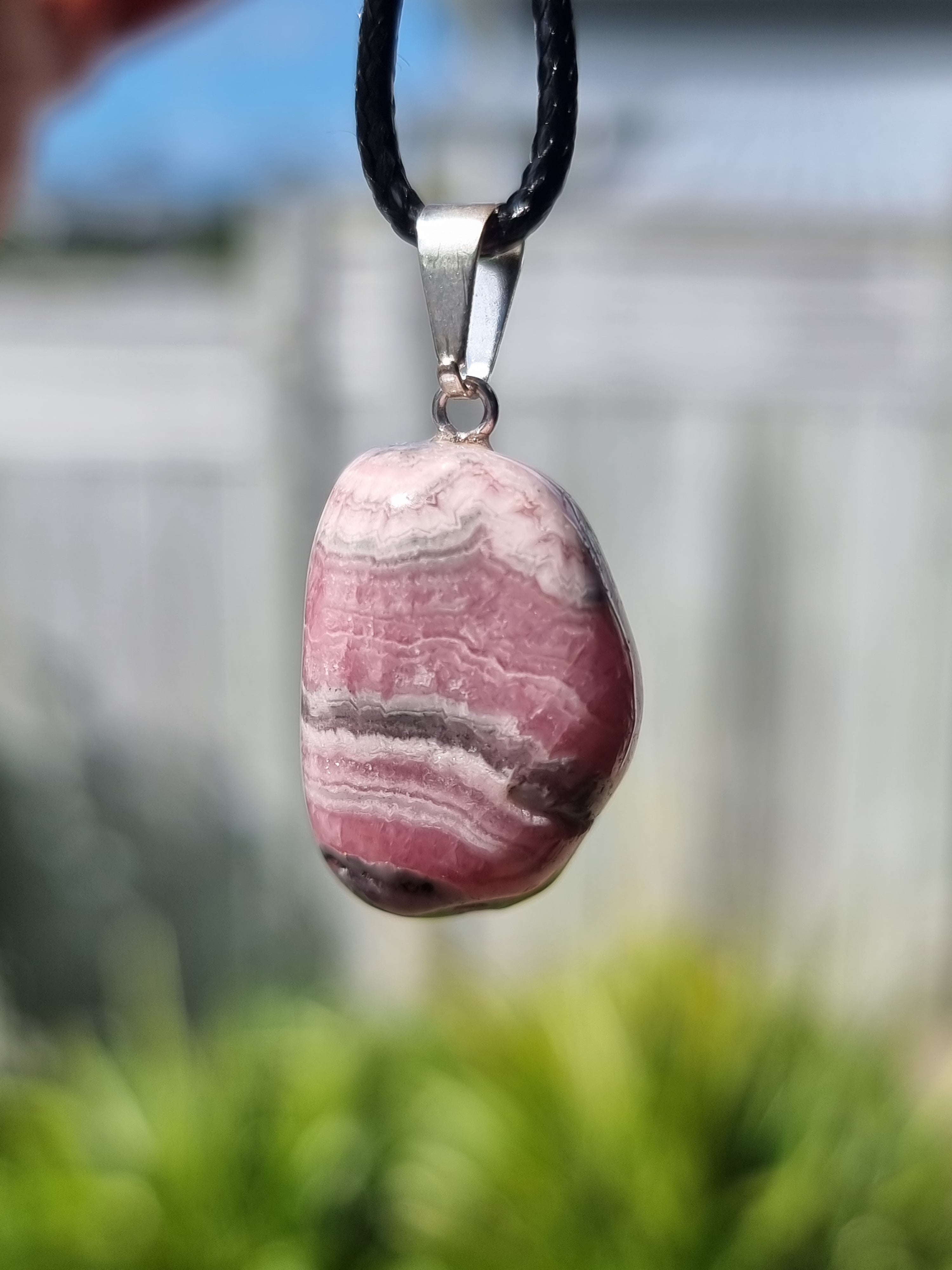 Rhodochrosite Pendant