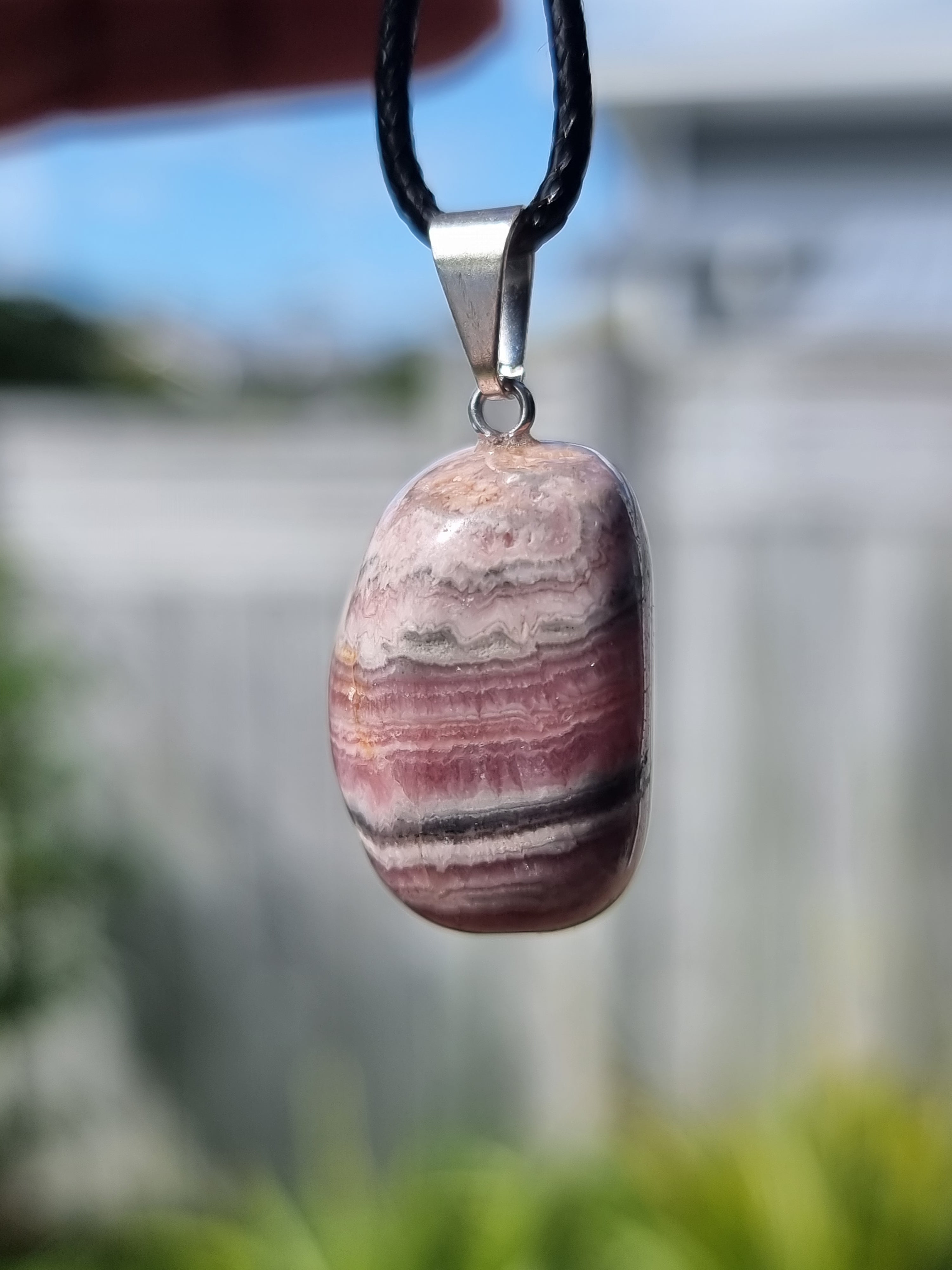 Rhodochrosite Pendant