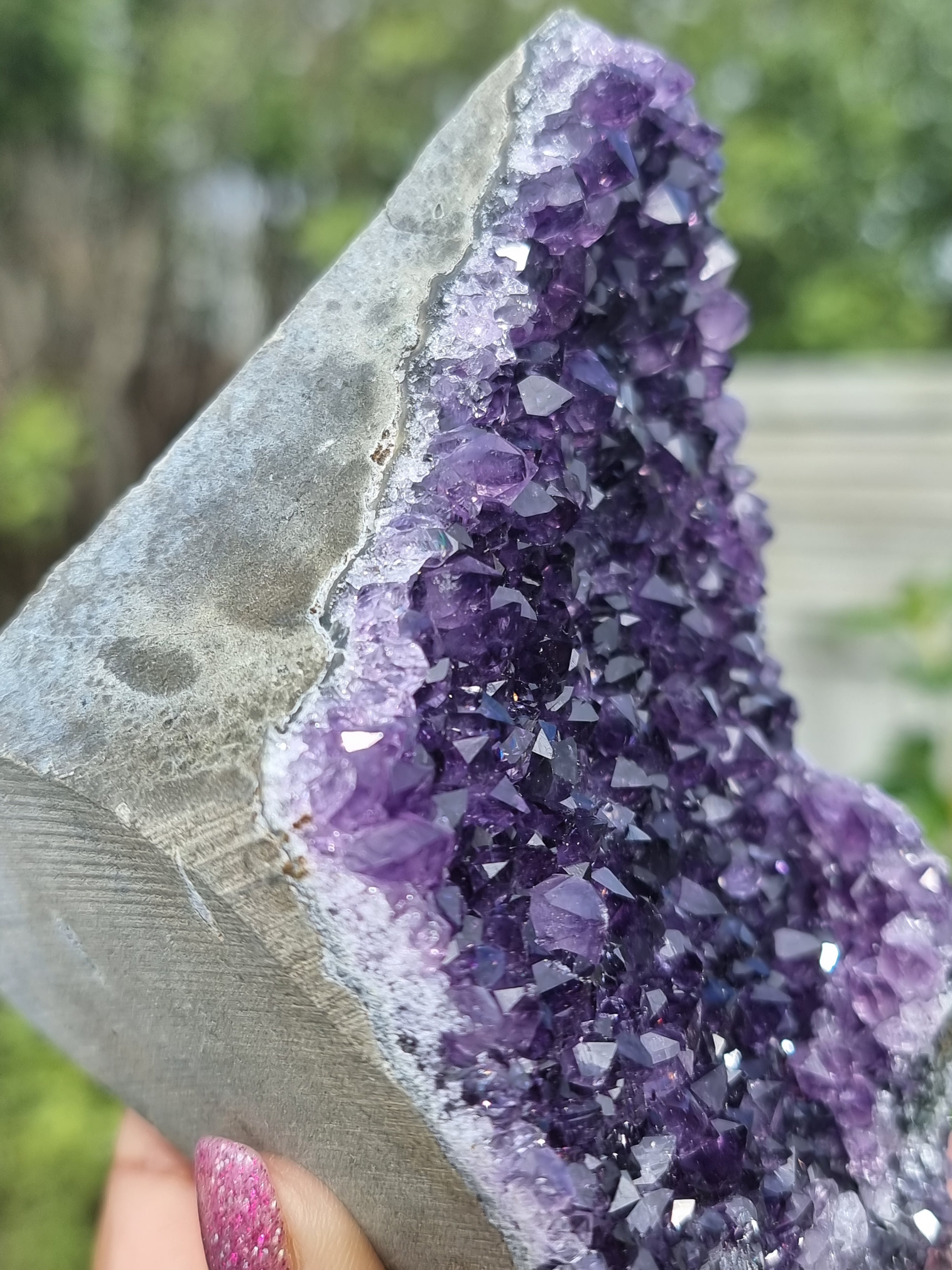 Uruguay Amethyst Cluster Freeform