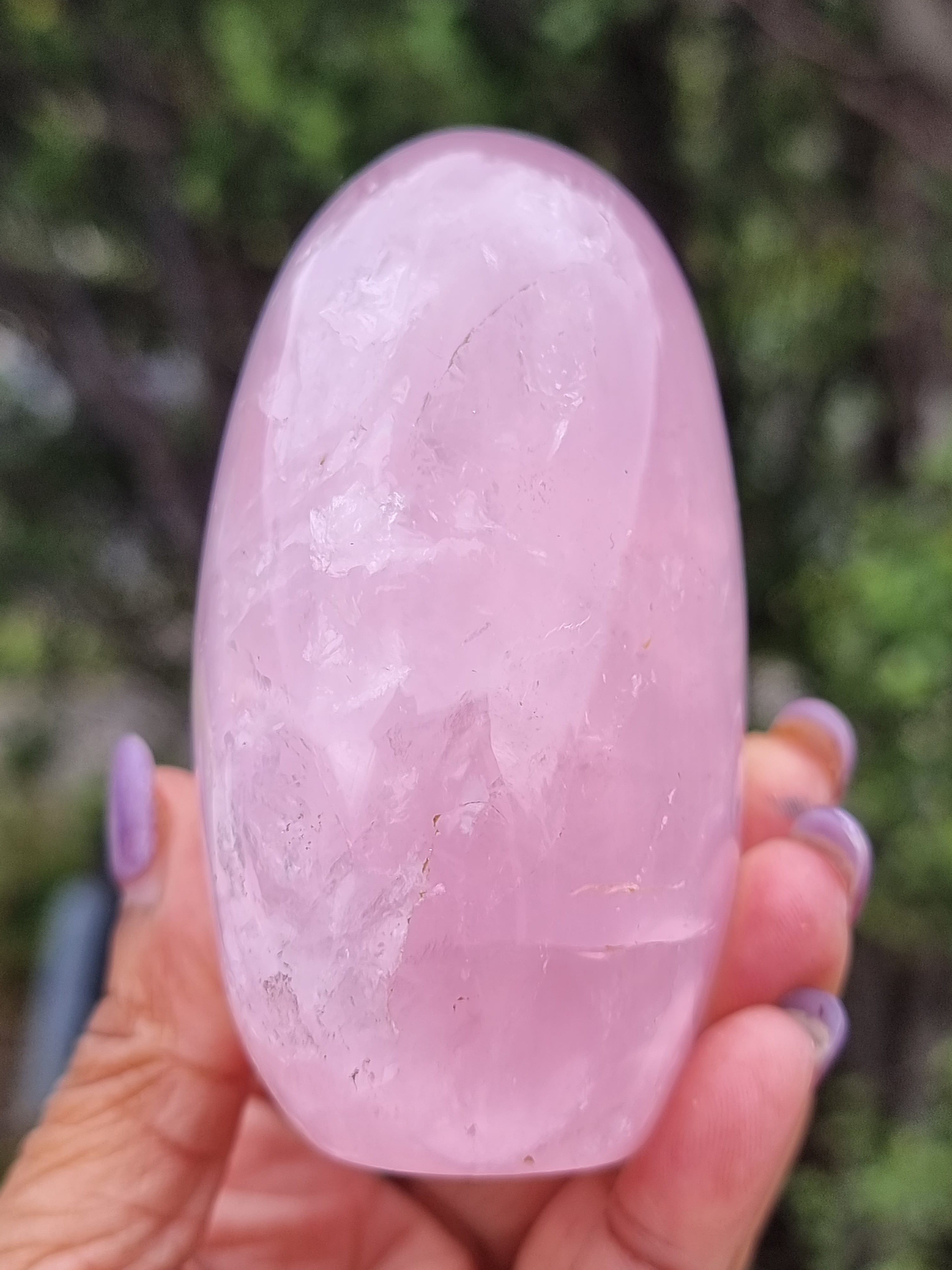Rose Quartz Polished Freeform