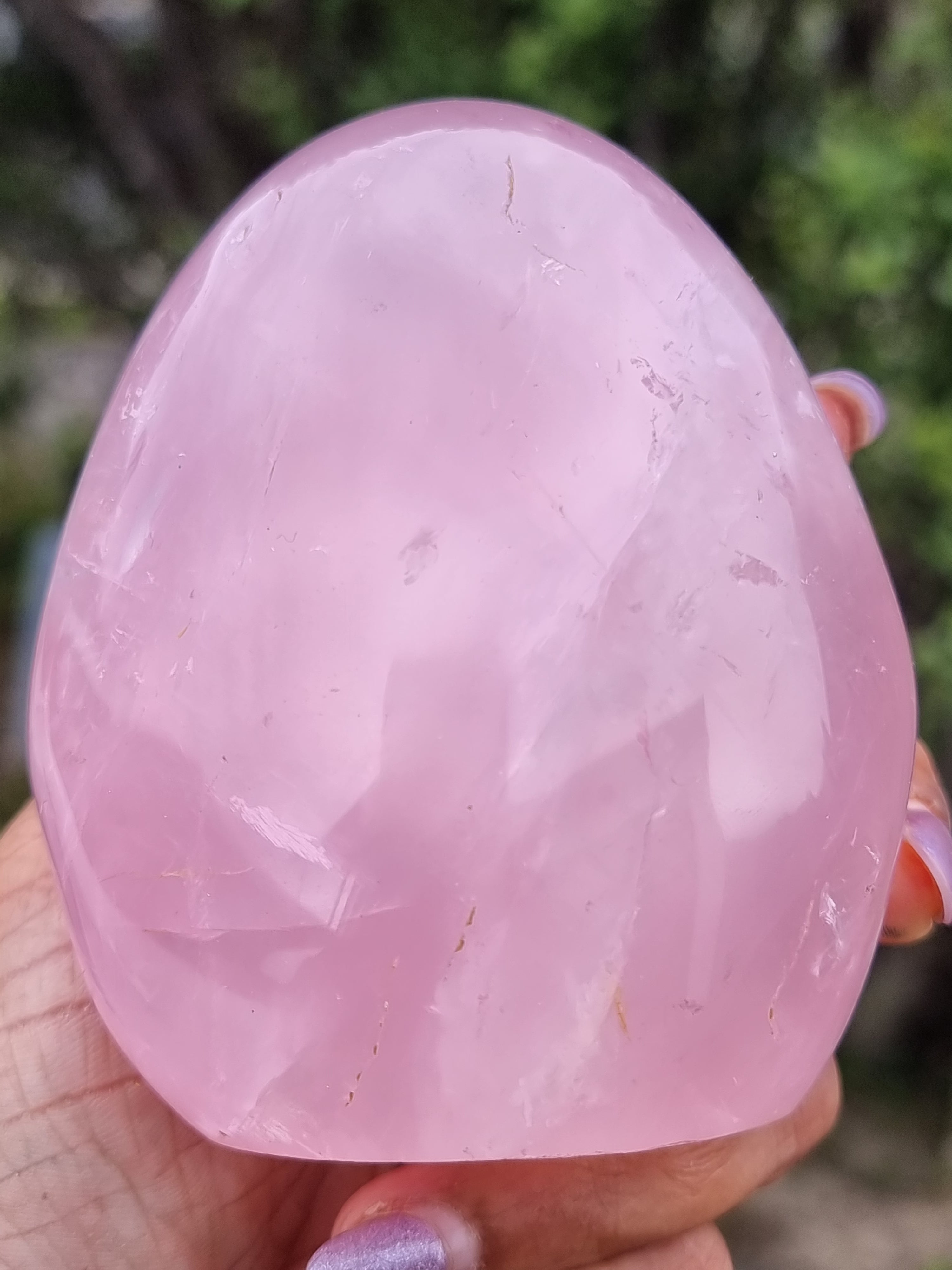 Rose Quartz Polished Freeform