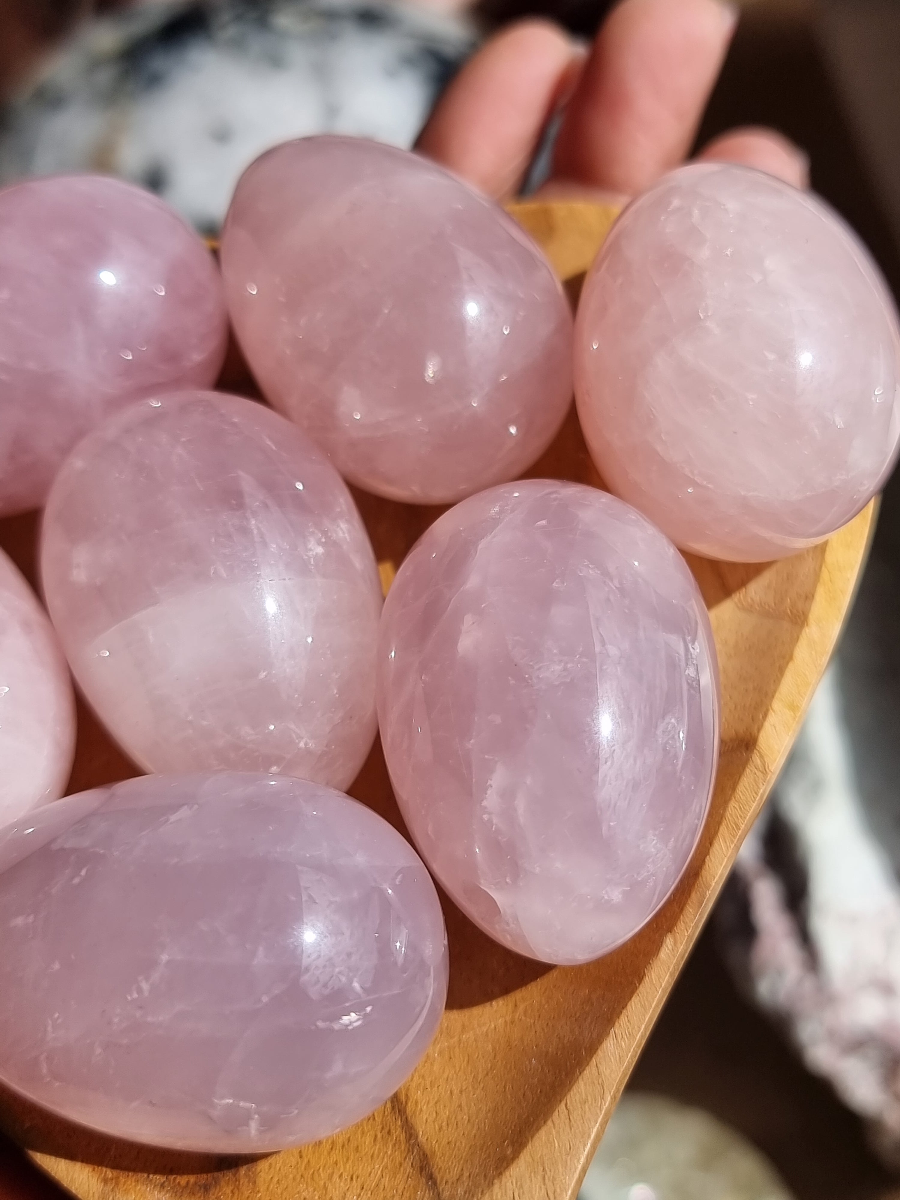Rose Quartz Yoni Egg