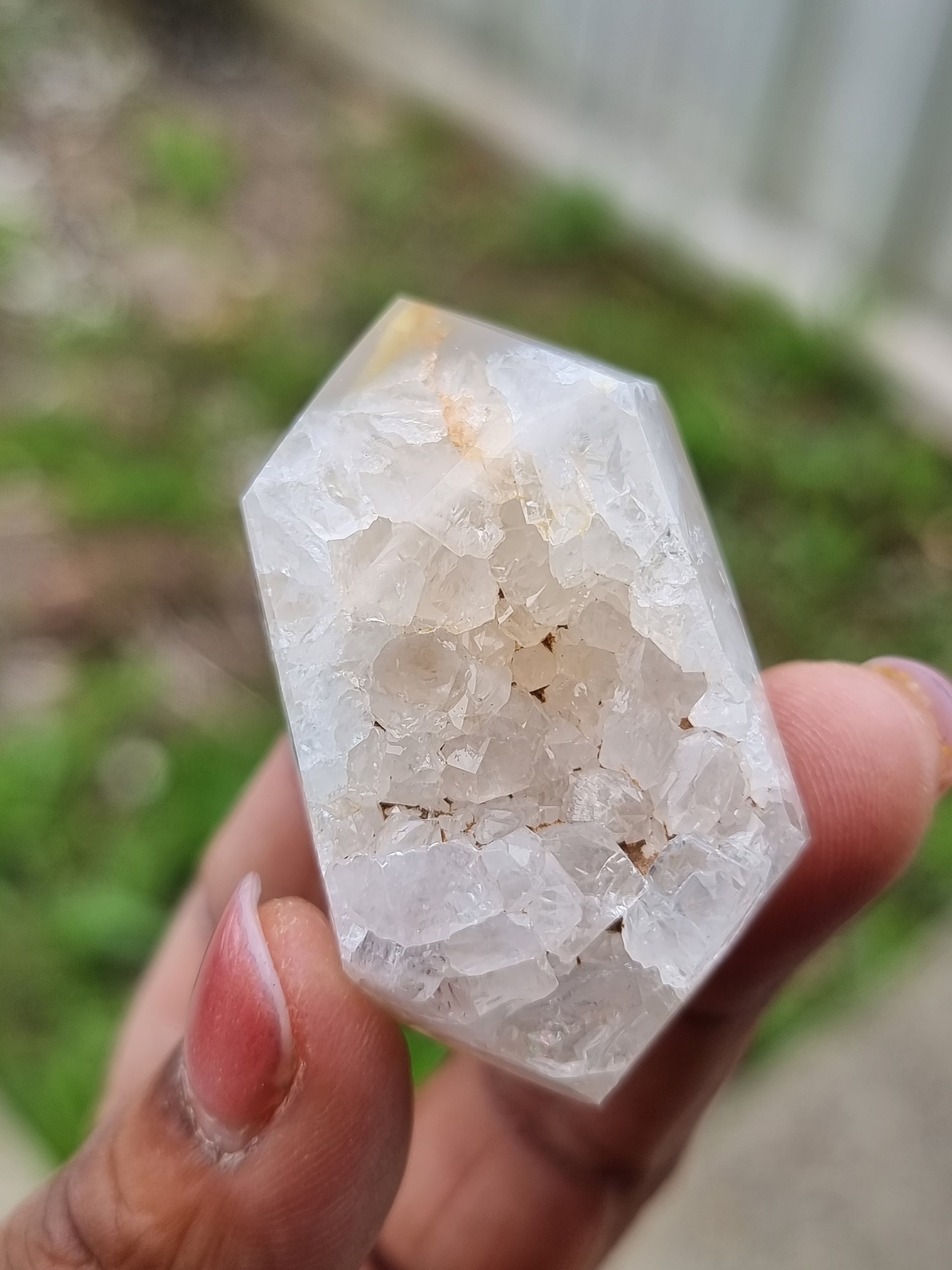 Druzy Agate DT Point Brazil