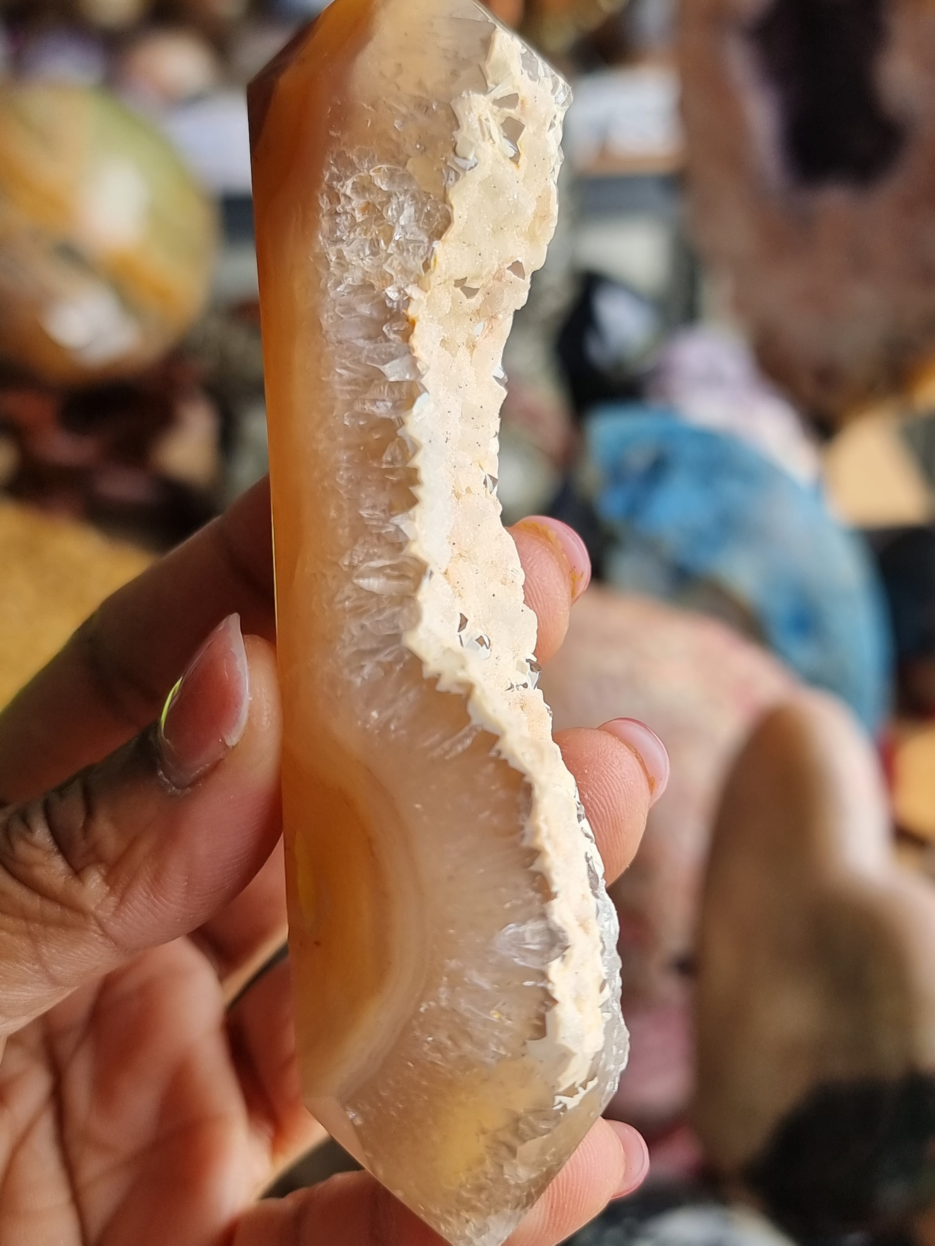 Druzy Agate DT Point