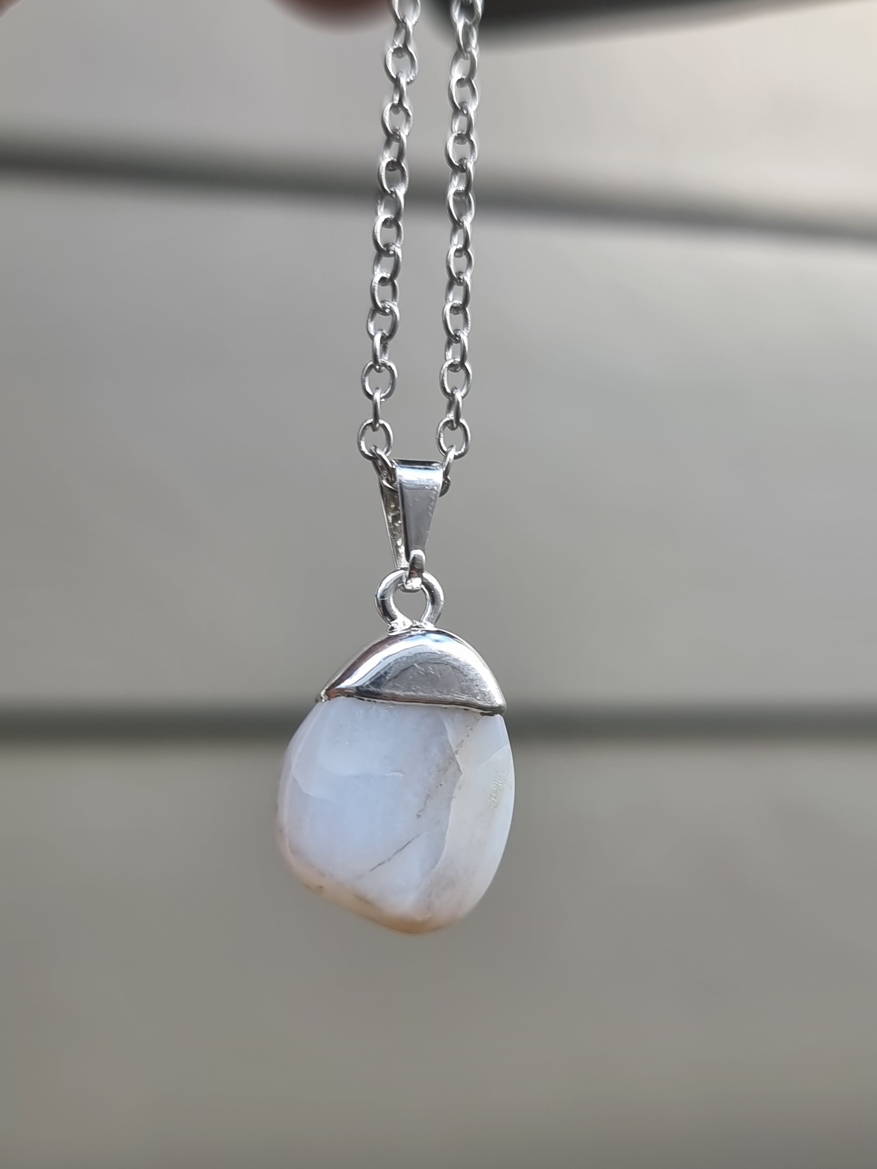 White Opal Pendant