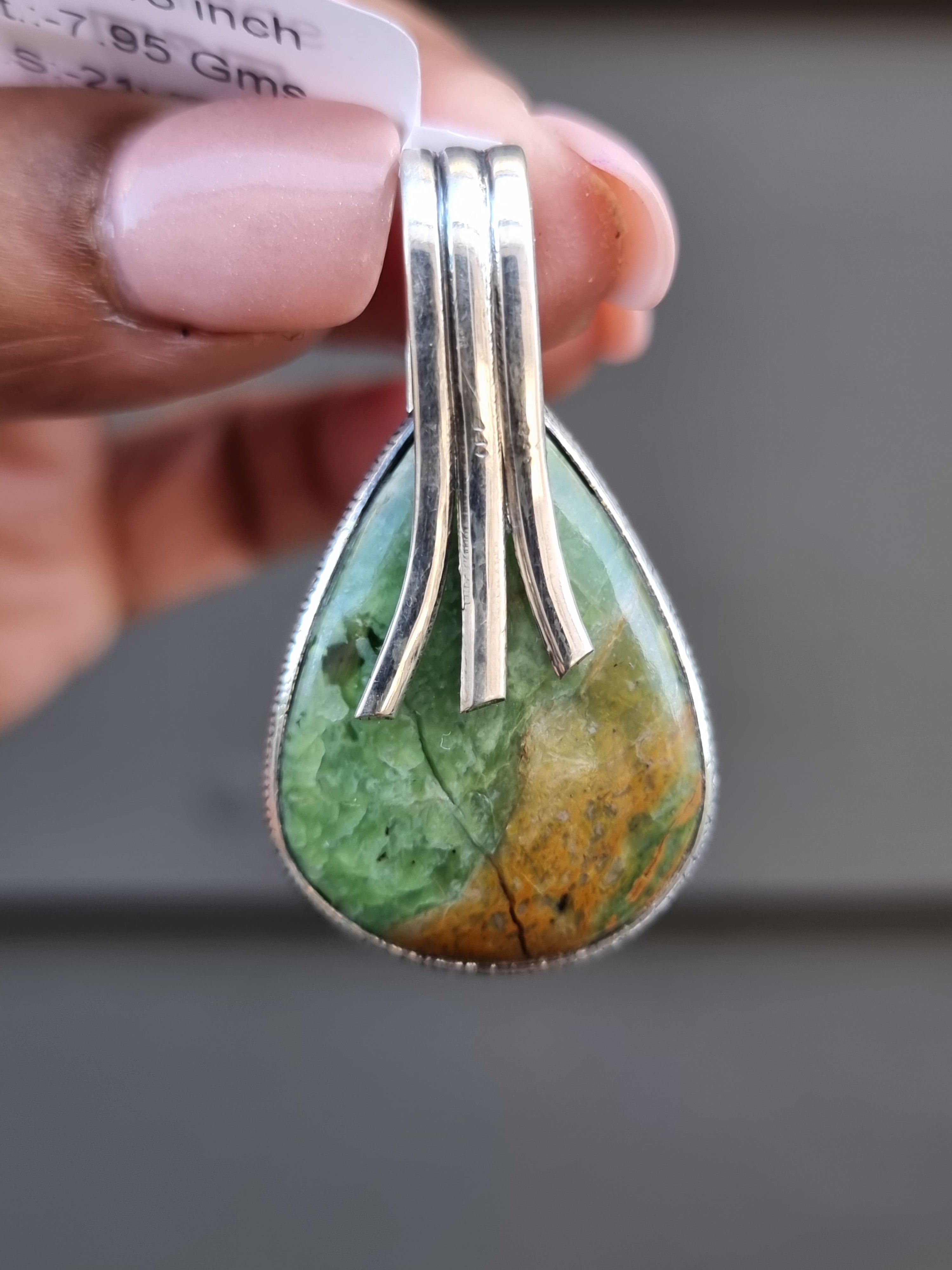Green Opal Pendant