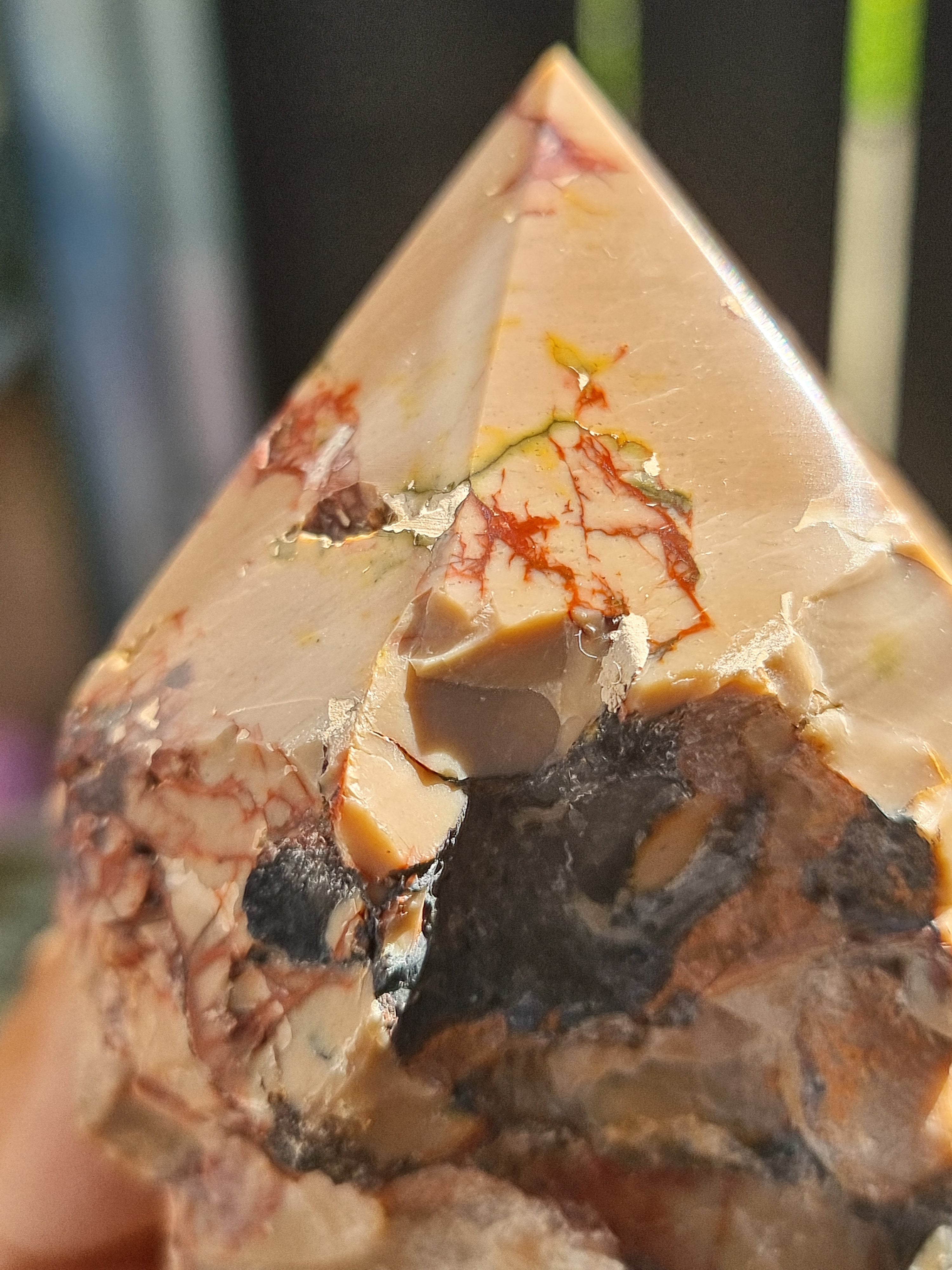 Mookaite Jasper Rough Tip Point