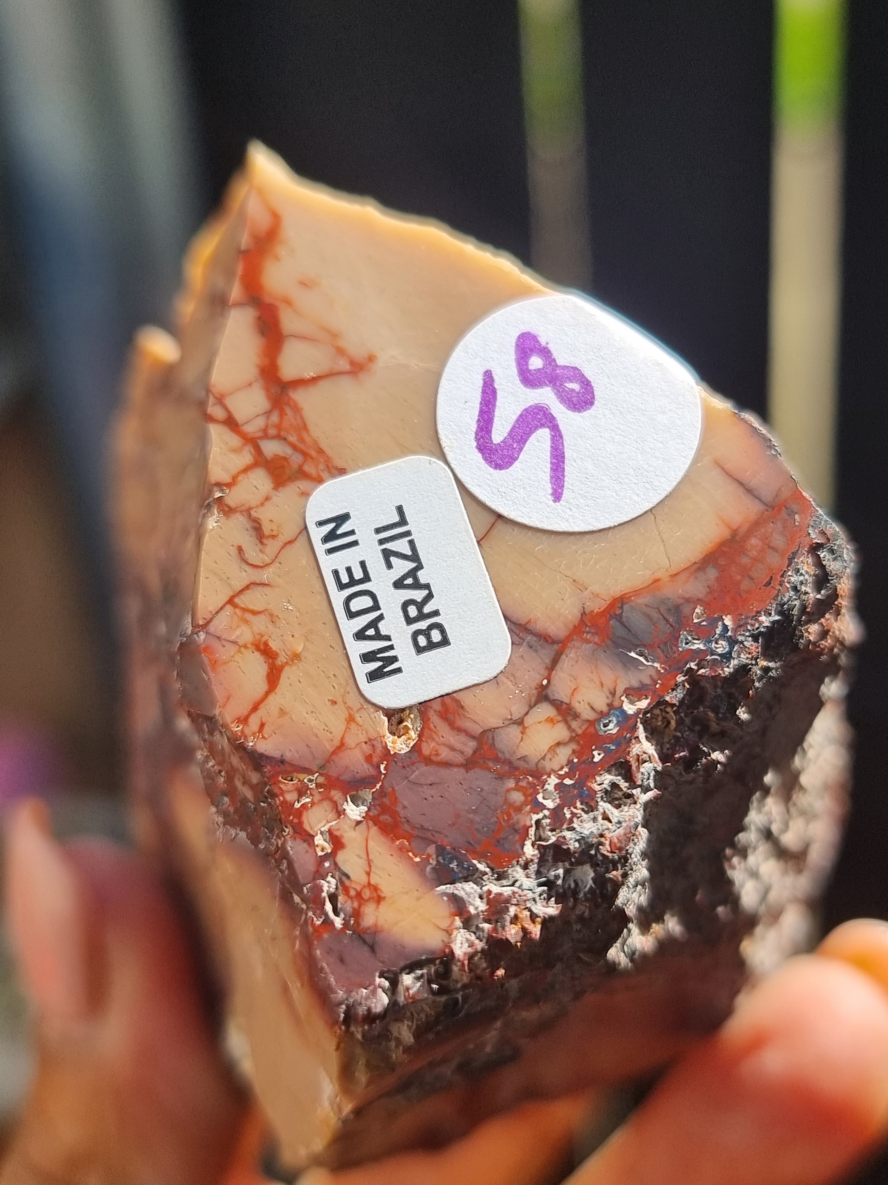 Mookaite Jasper Rough Tip Point