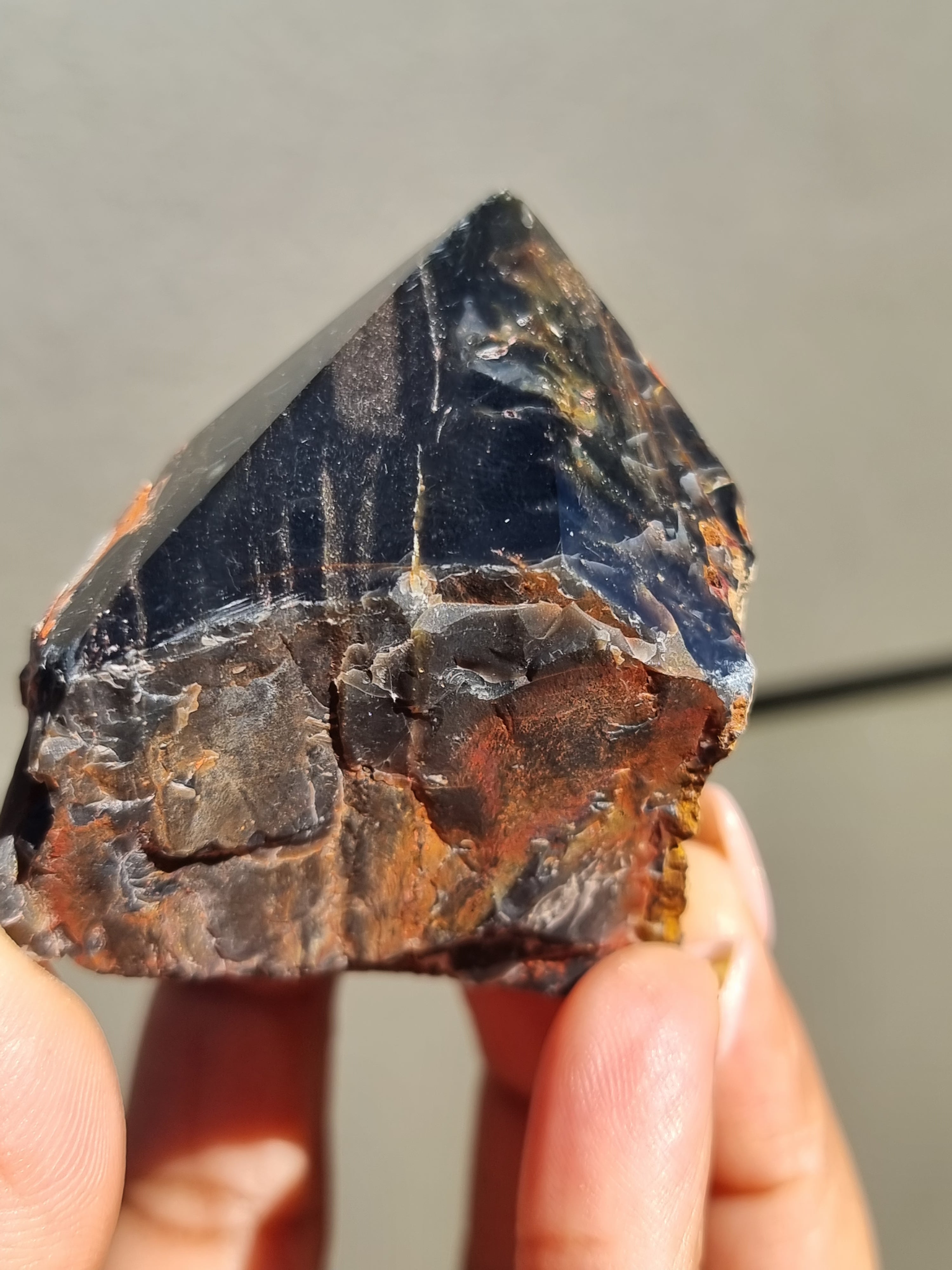 Black Onyx Rough Cut Tower