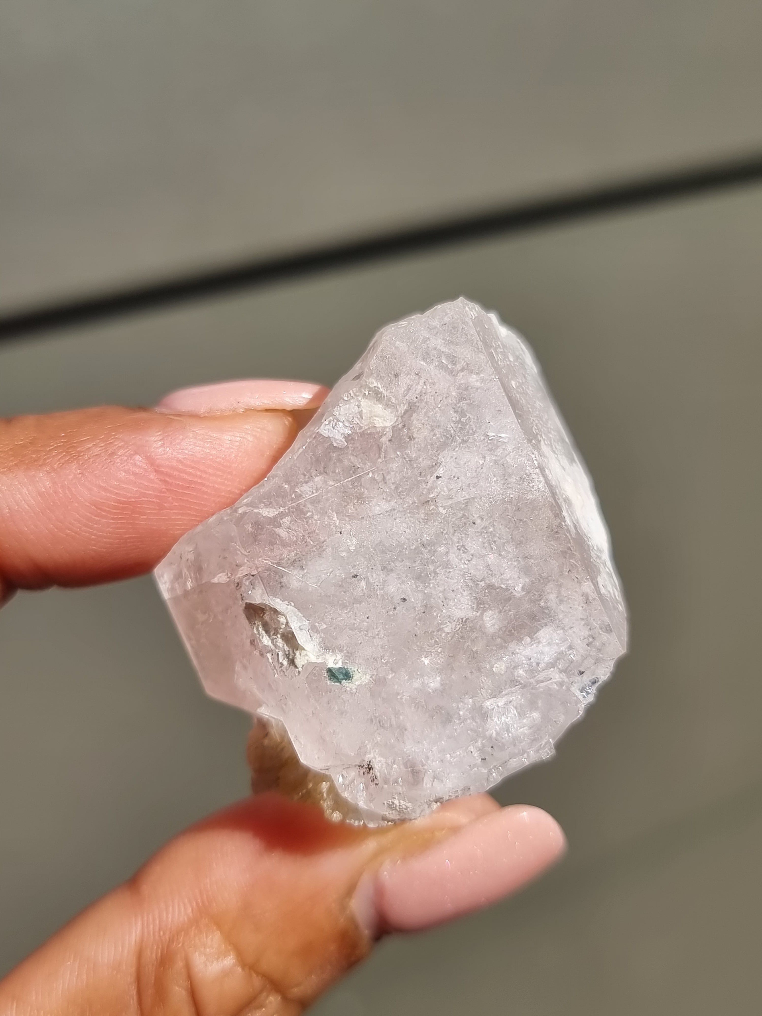 Morganite Semi Polished Cut Rough