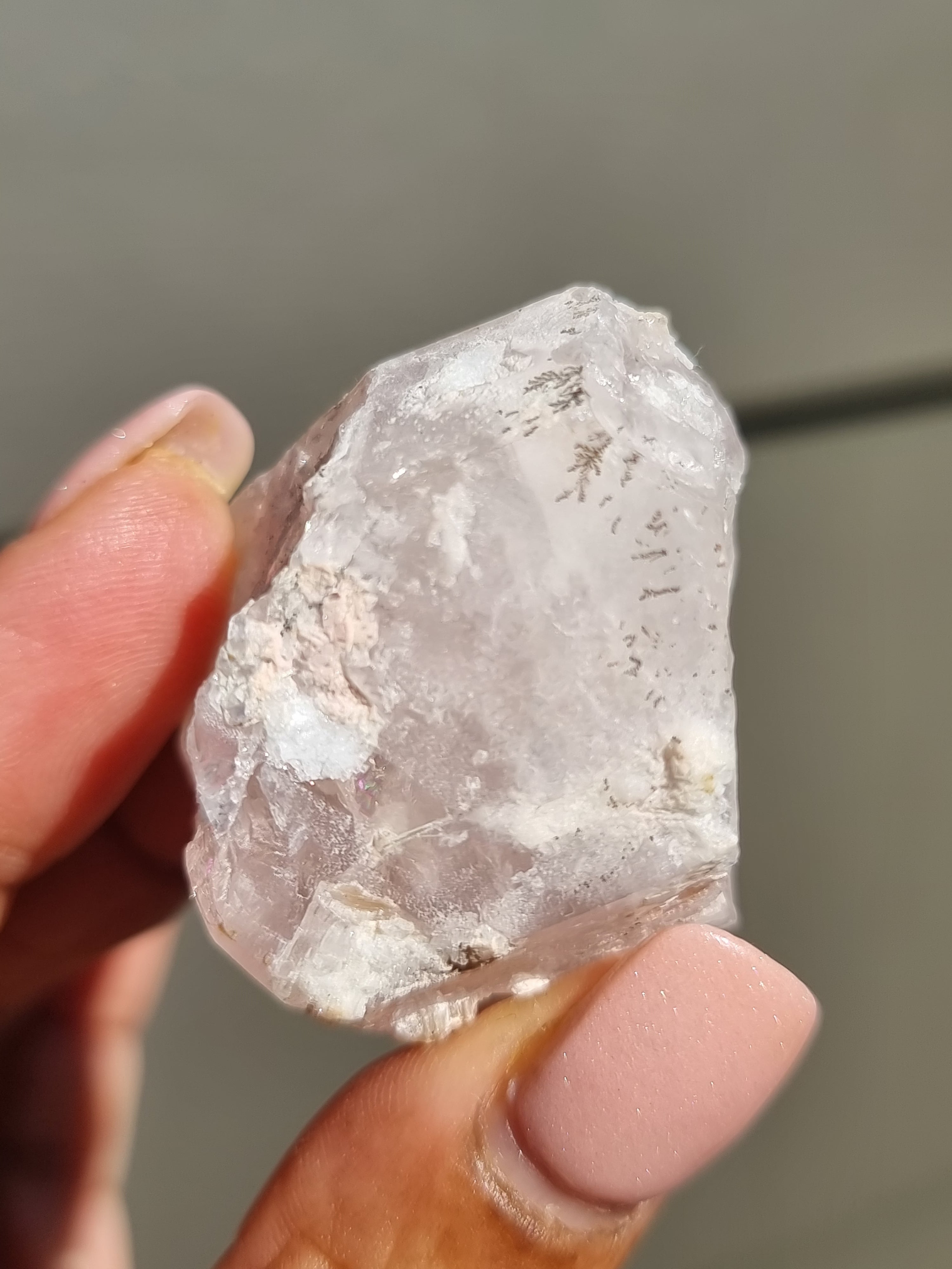 Morganite Semi Polished Cut Rough