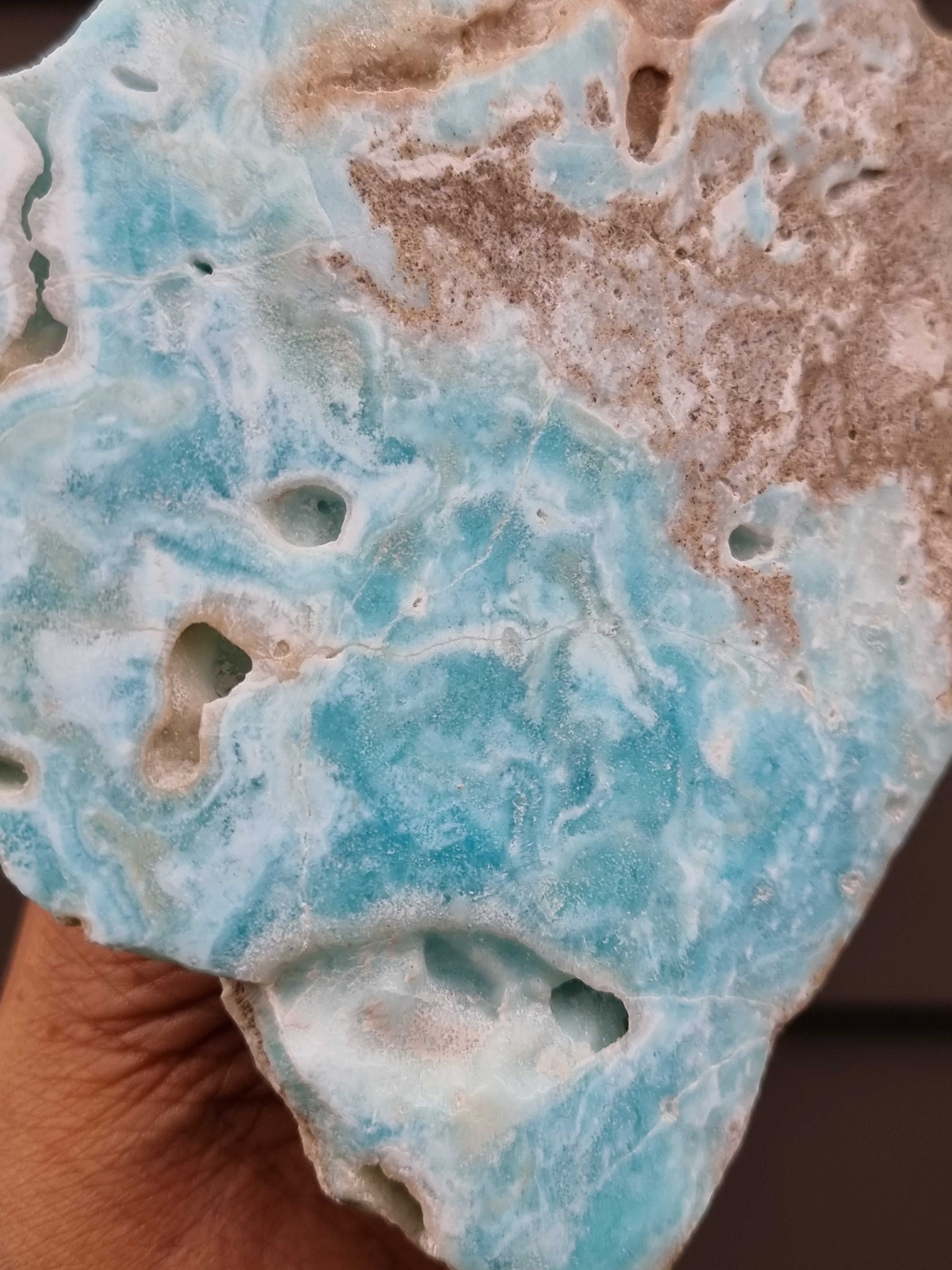 Blue Aragonite Rough